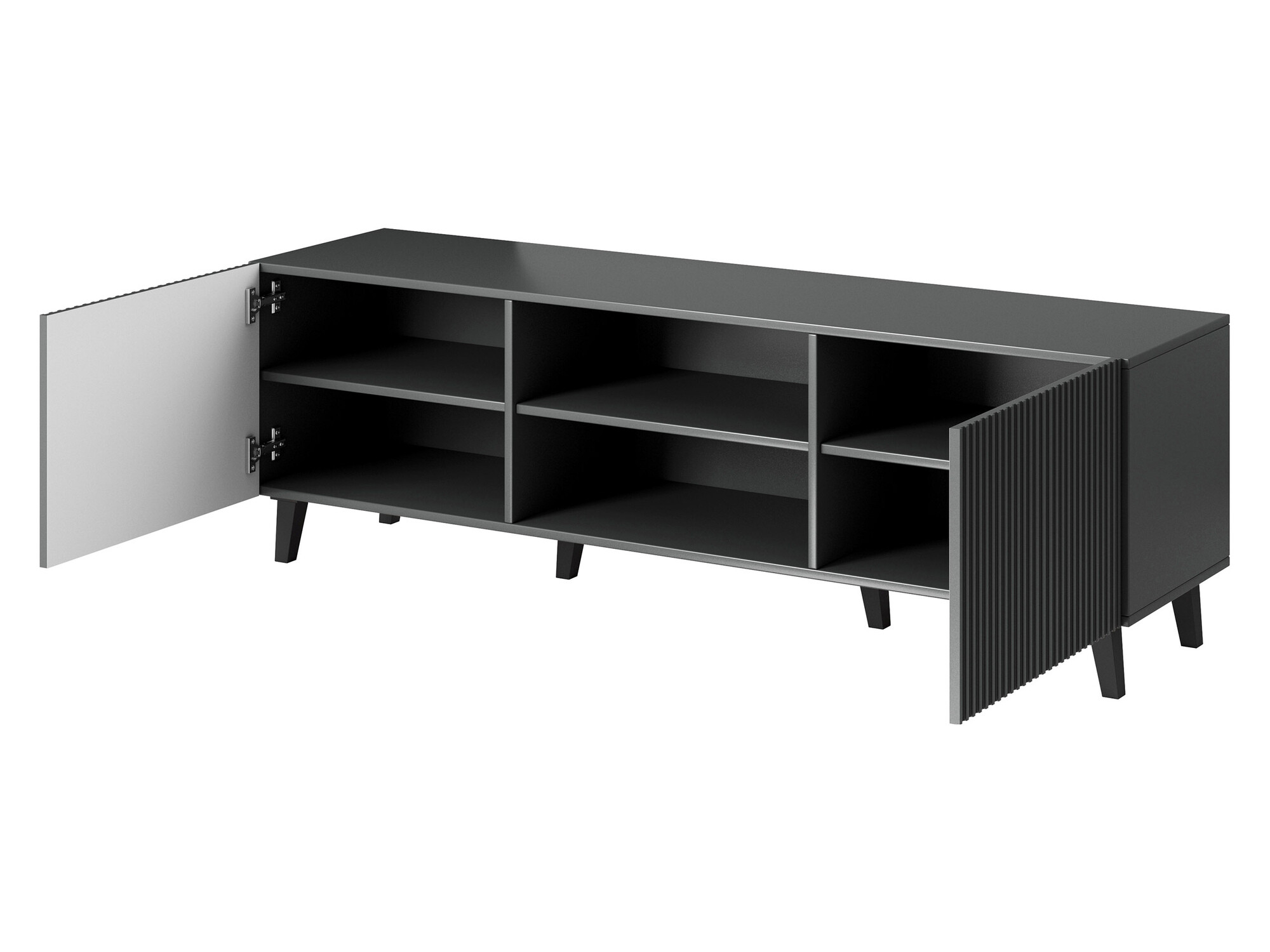 Ensemble de salon Comes (Anthracite)