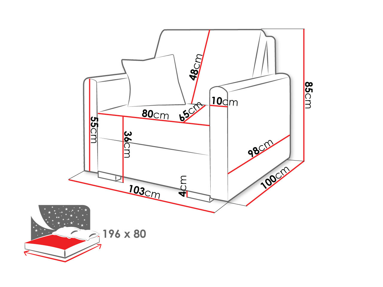 Fauteuil Solrin I (Tilia 17)