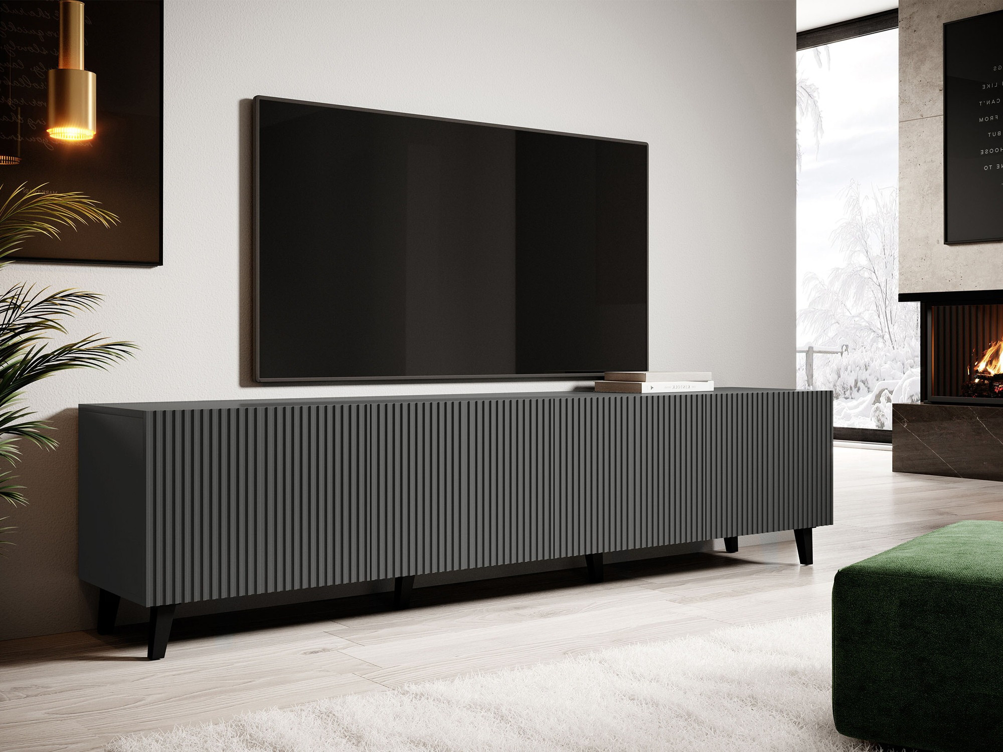 Meuble TV Remeta 103 (Anthracite)