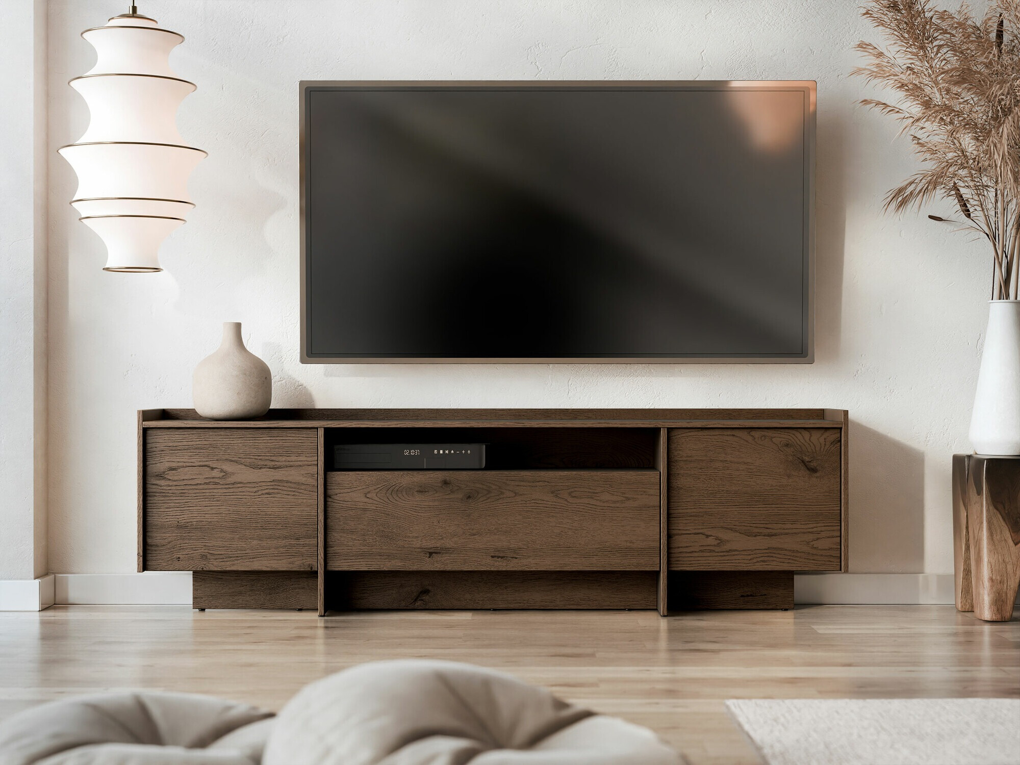 Meuble TV Filus (Chêne foncé)