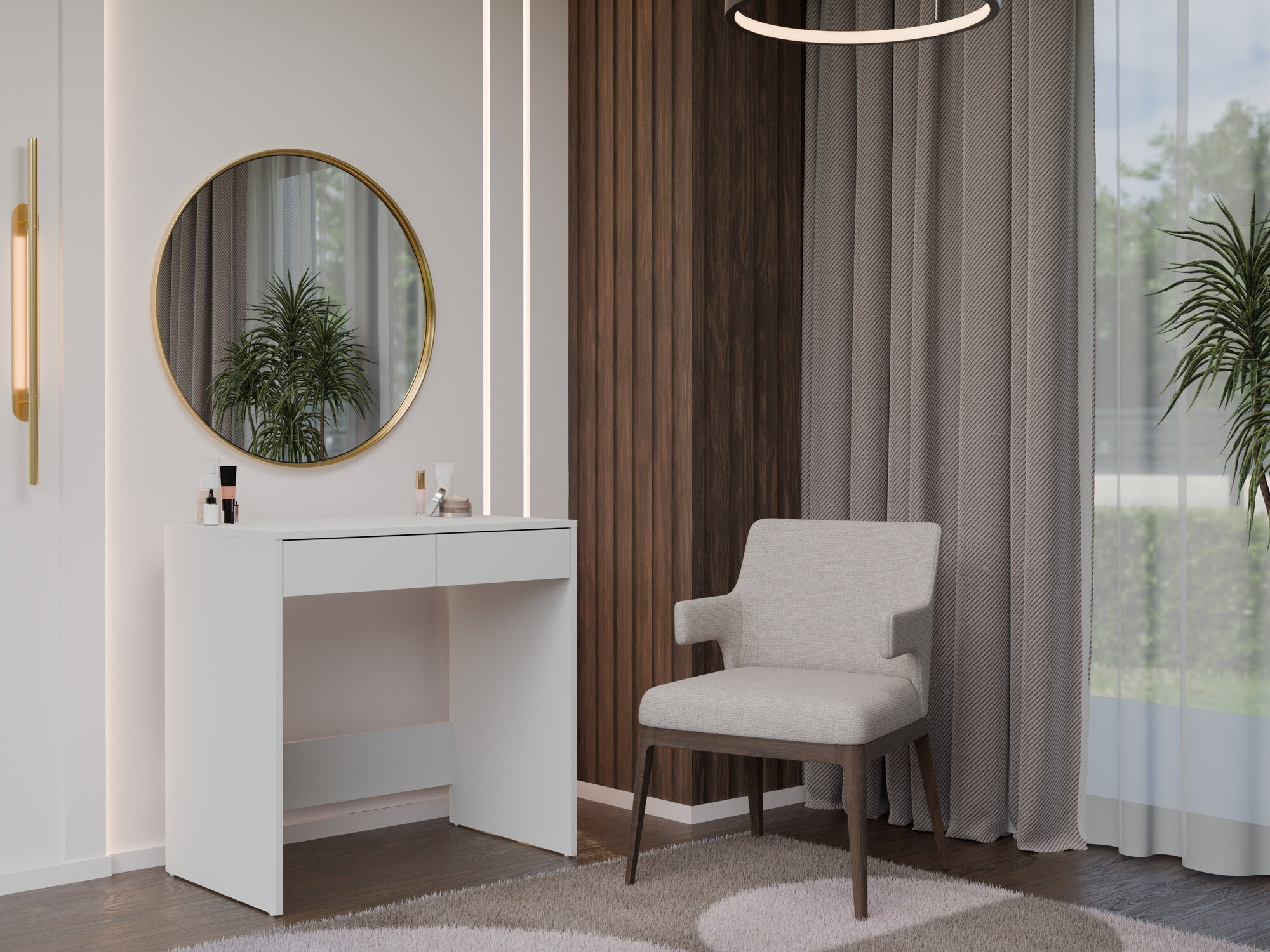 Coiffeuse Mandeville 278 (Blanc)