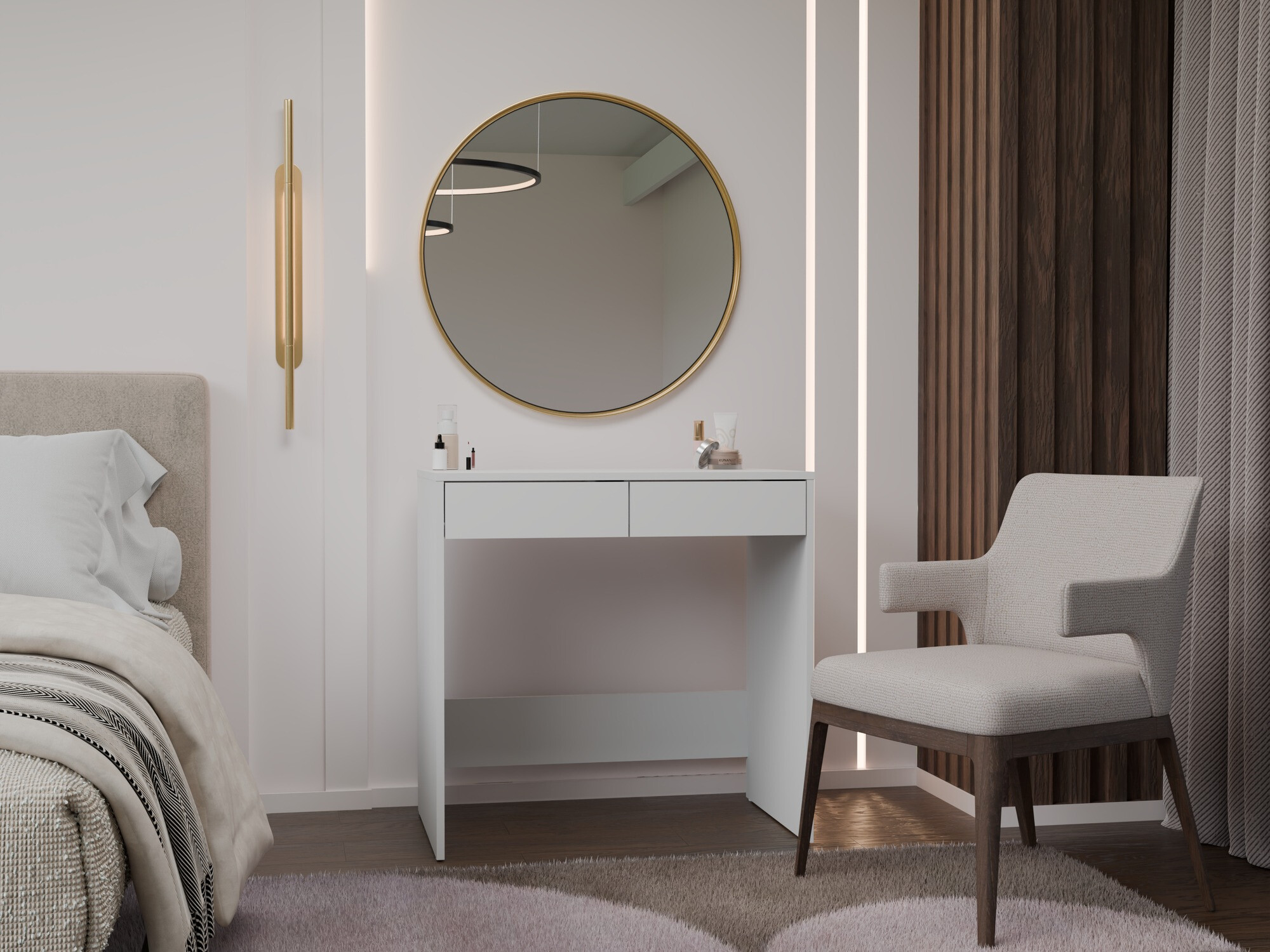 Coiffeuse Mandeville 278 (Blanc)