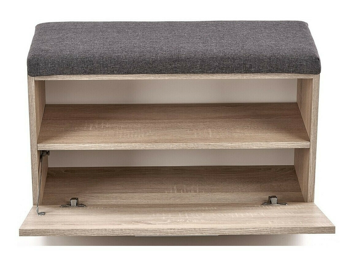 Meubles à chaussures Cirveso 117 (Chêne Artisan + Gris)
