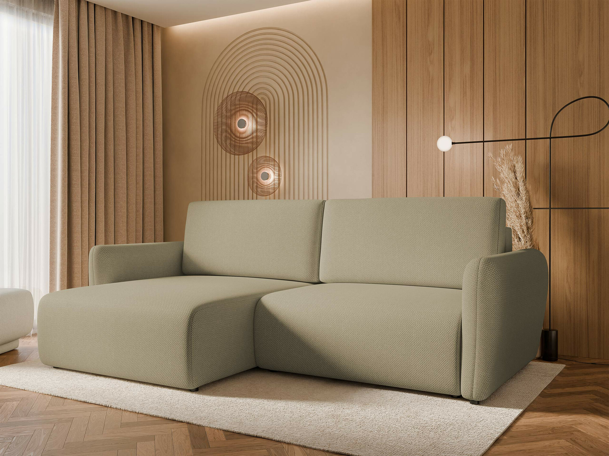 Canapé d'angle Temple 131 (Cruz 15)