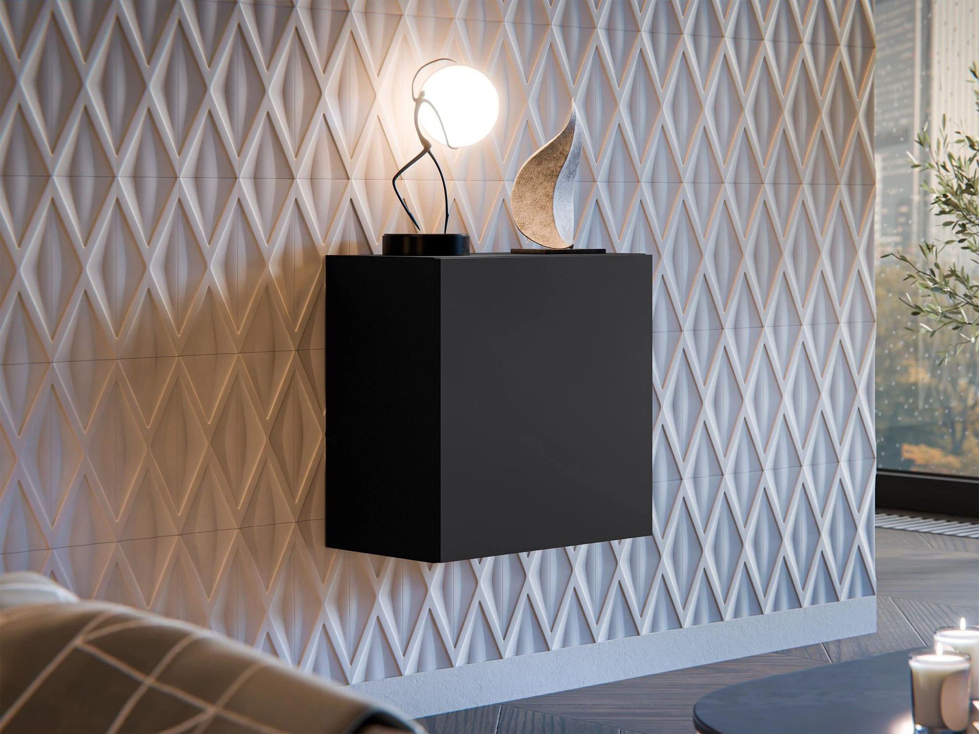 Armoire murale Species (Noir)