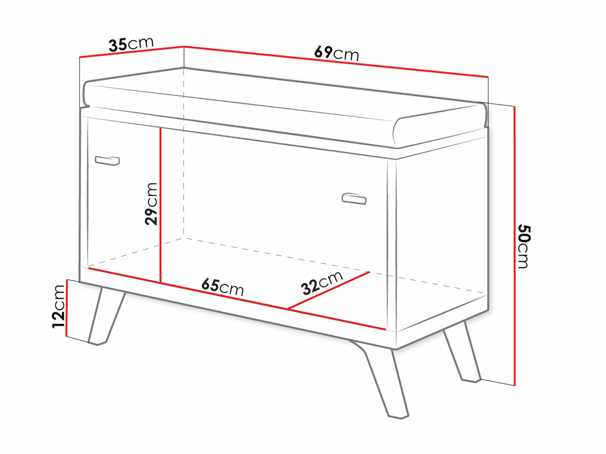 Meubles à chaussures Levtena 102