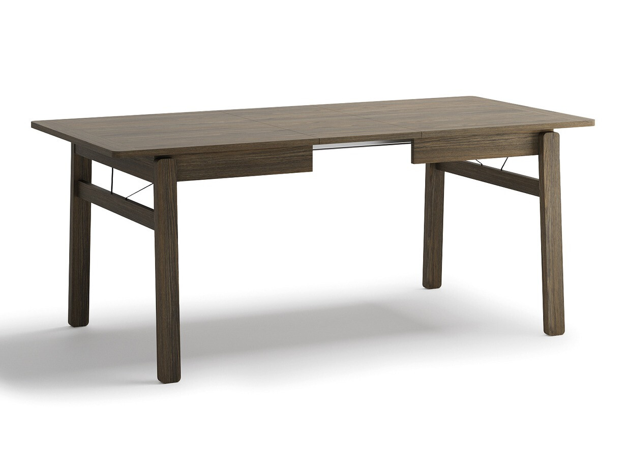 Table Fresno 172 (Chêne foncé)