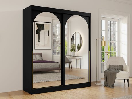 Armoire Toledo 132 (Noir)