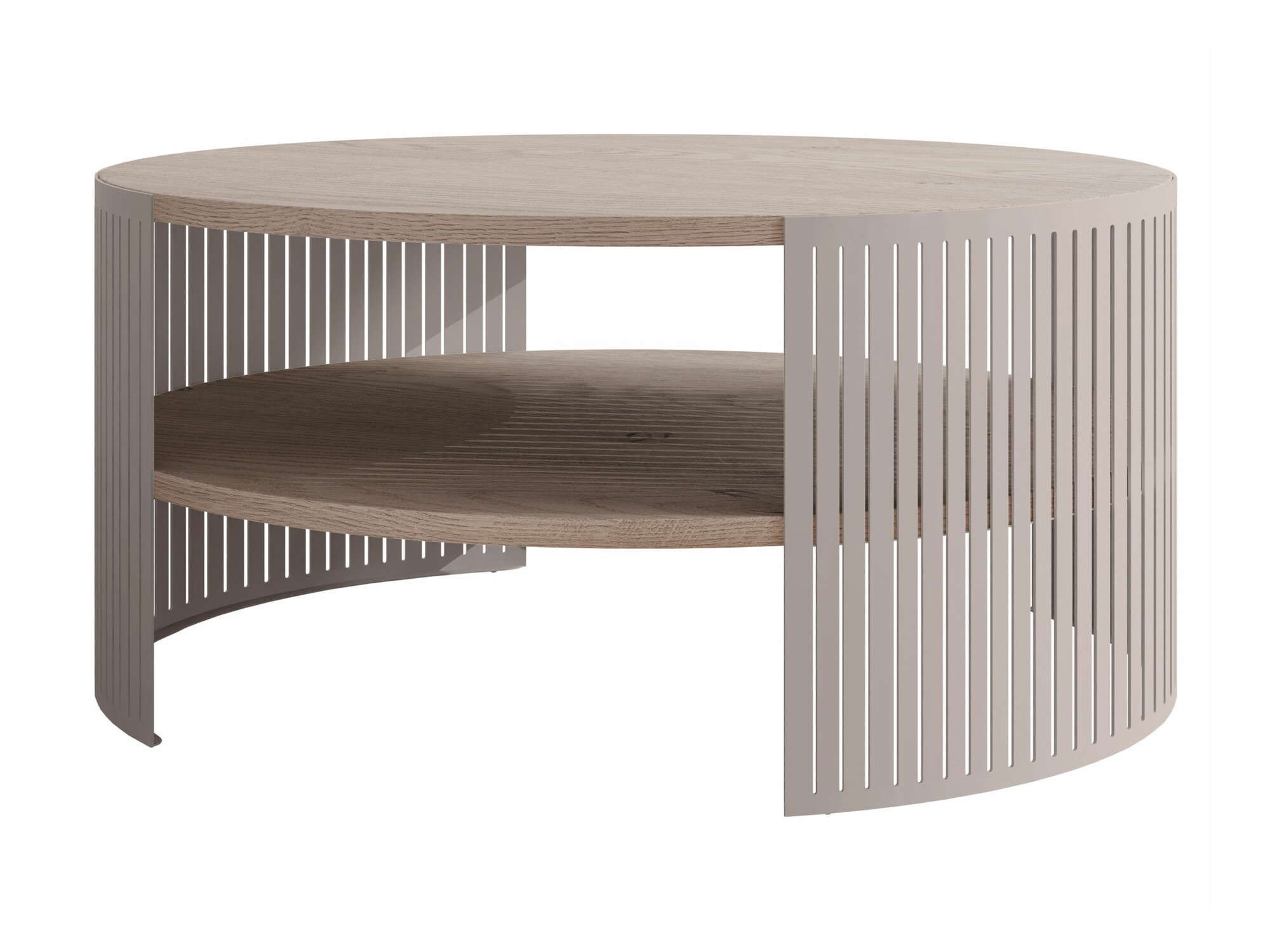 Table basse Evanola 112 (Cachemire + Clair bois)