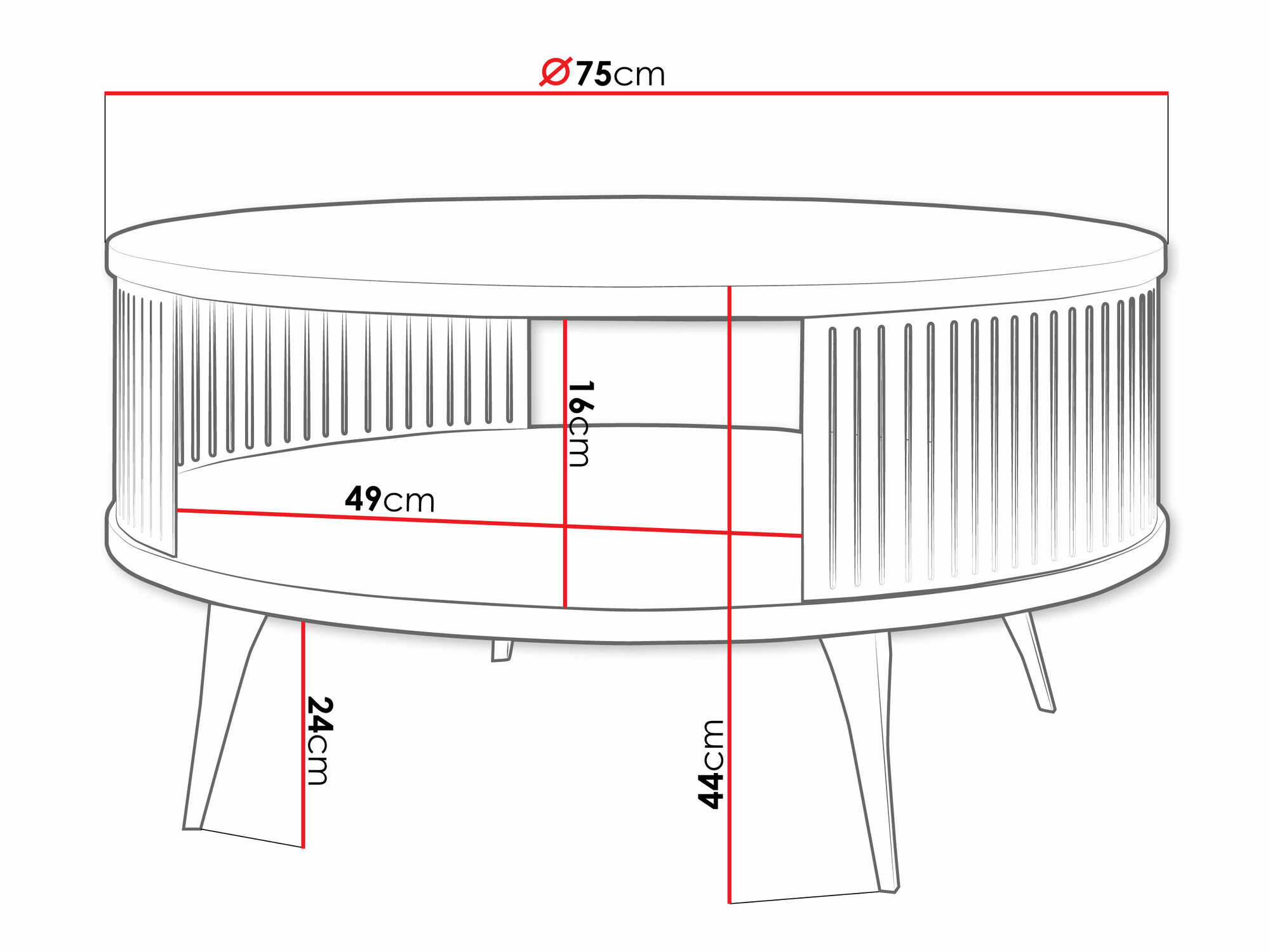 Table basse Vitum VI