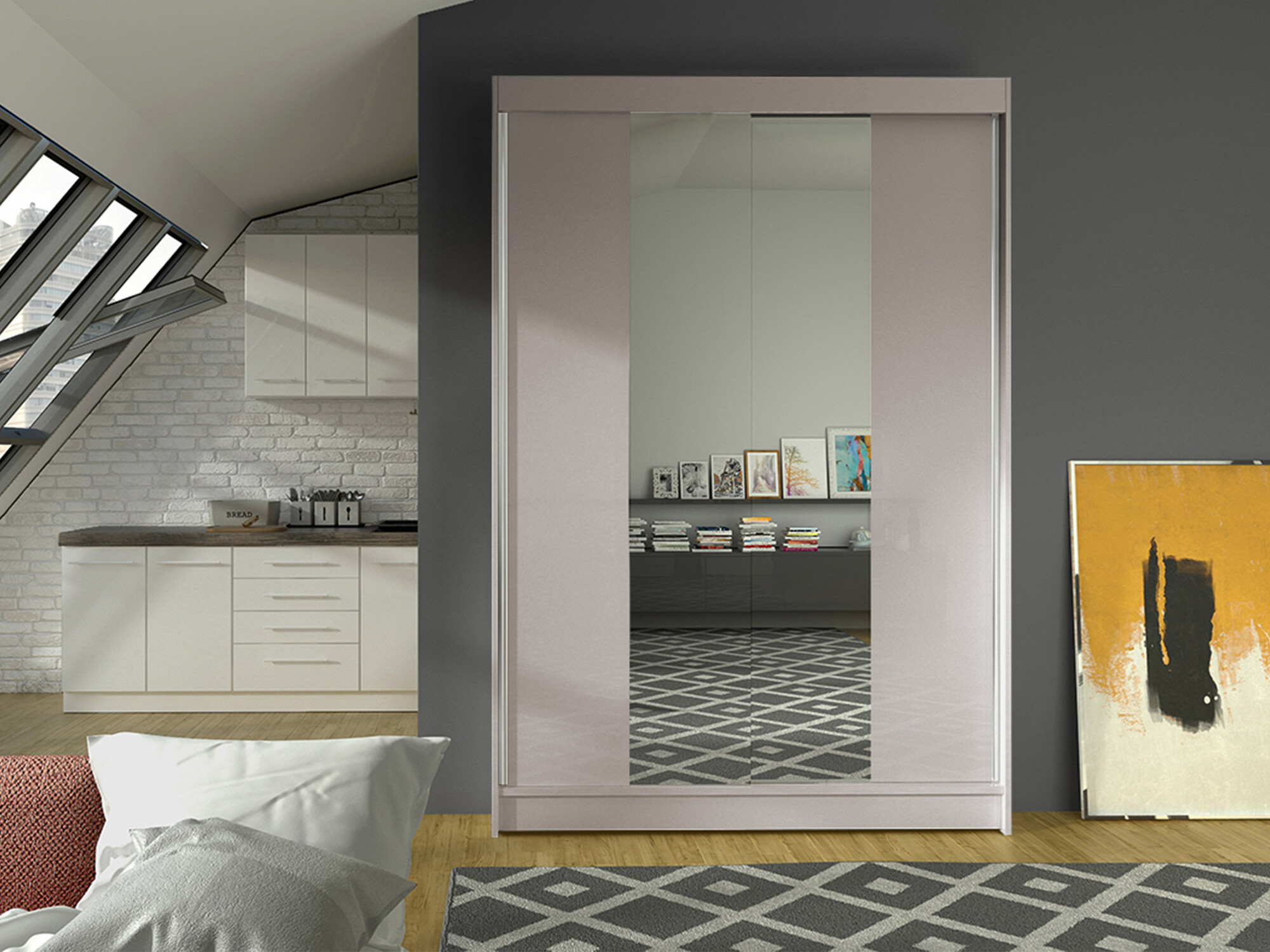 Armoire Closico Salvor II (Cachemire)