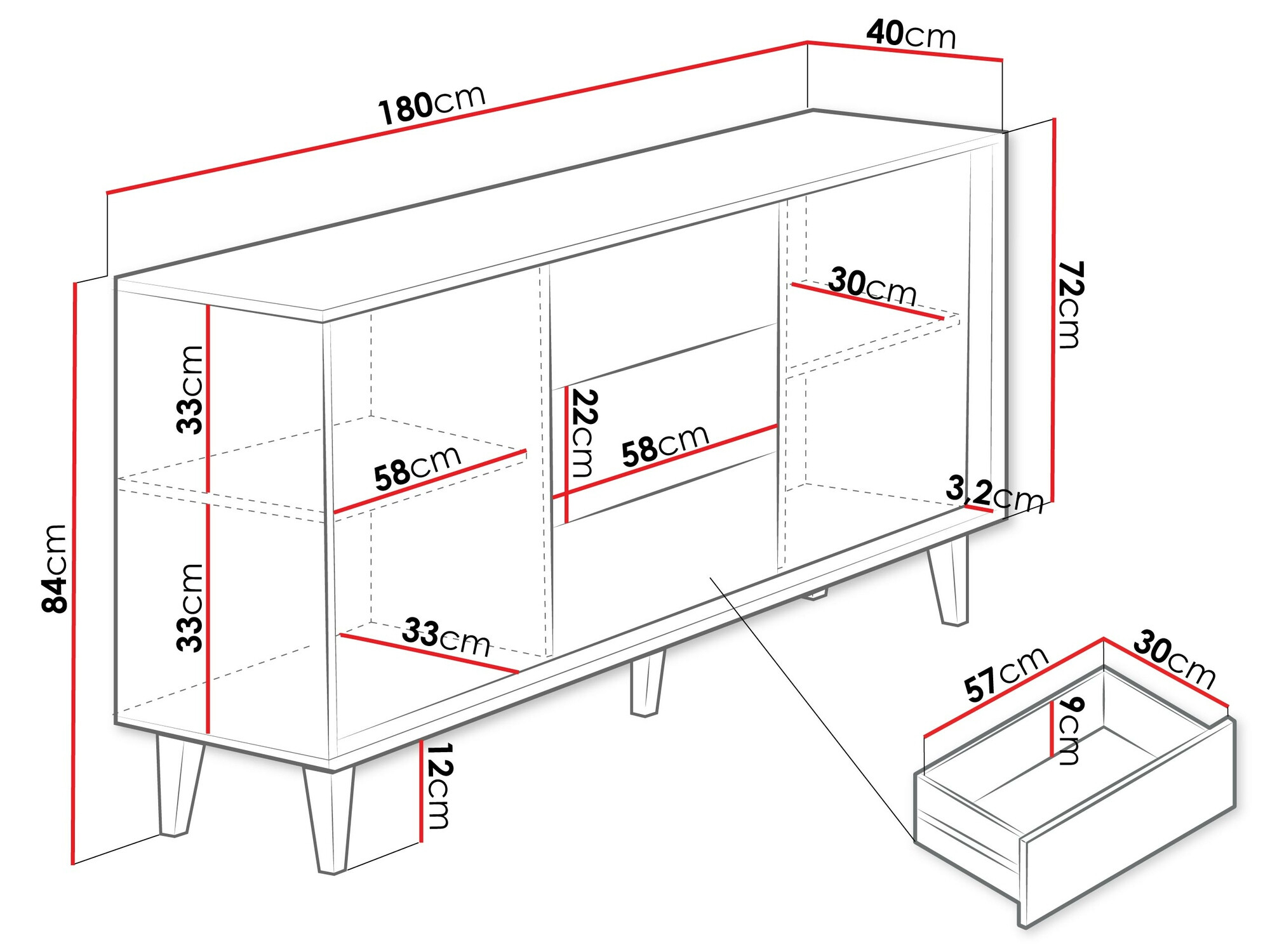 Commode Comfivo Romtori I