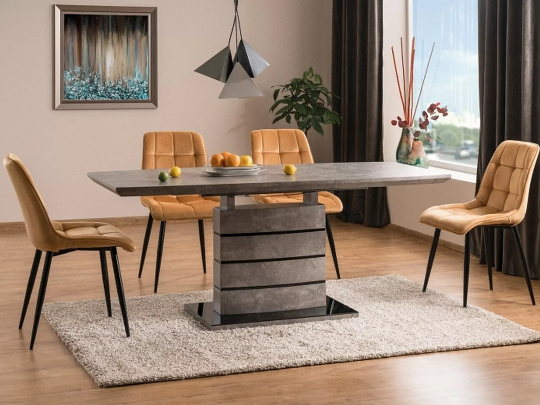 Chaise Detroit 752 (Jaune)