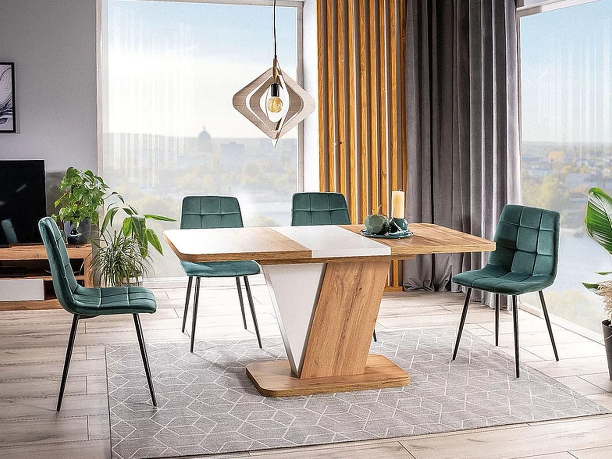 Chaise Detroit 755 (Vert)