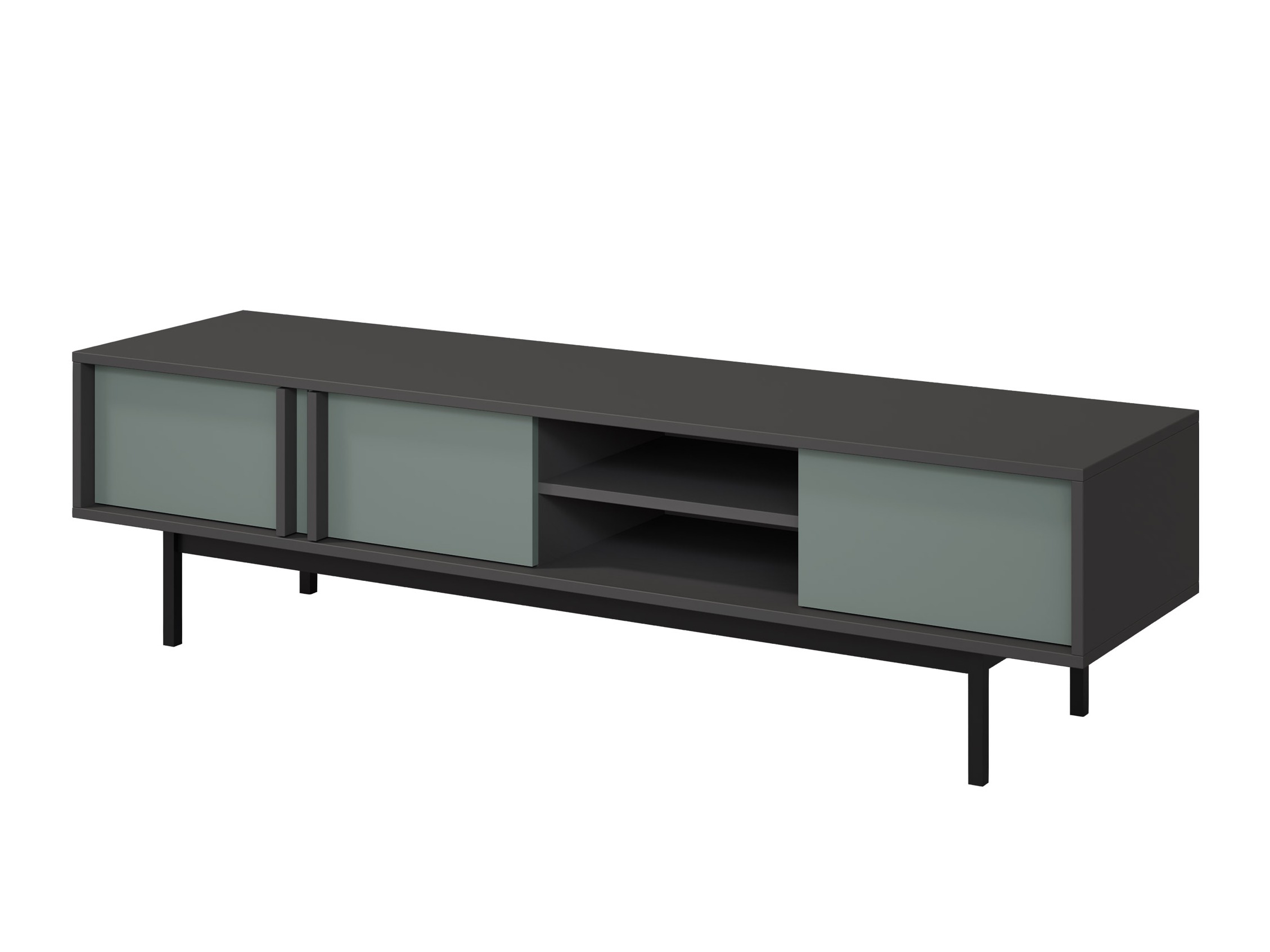 Meuble TV Levali 108 (Vert poussiéreux)