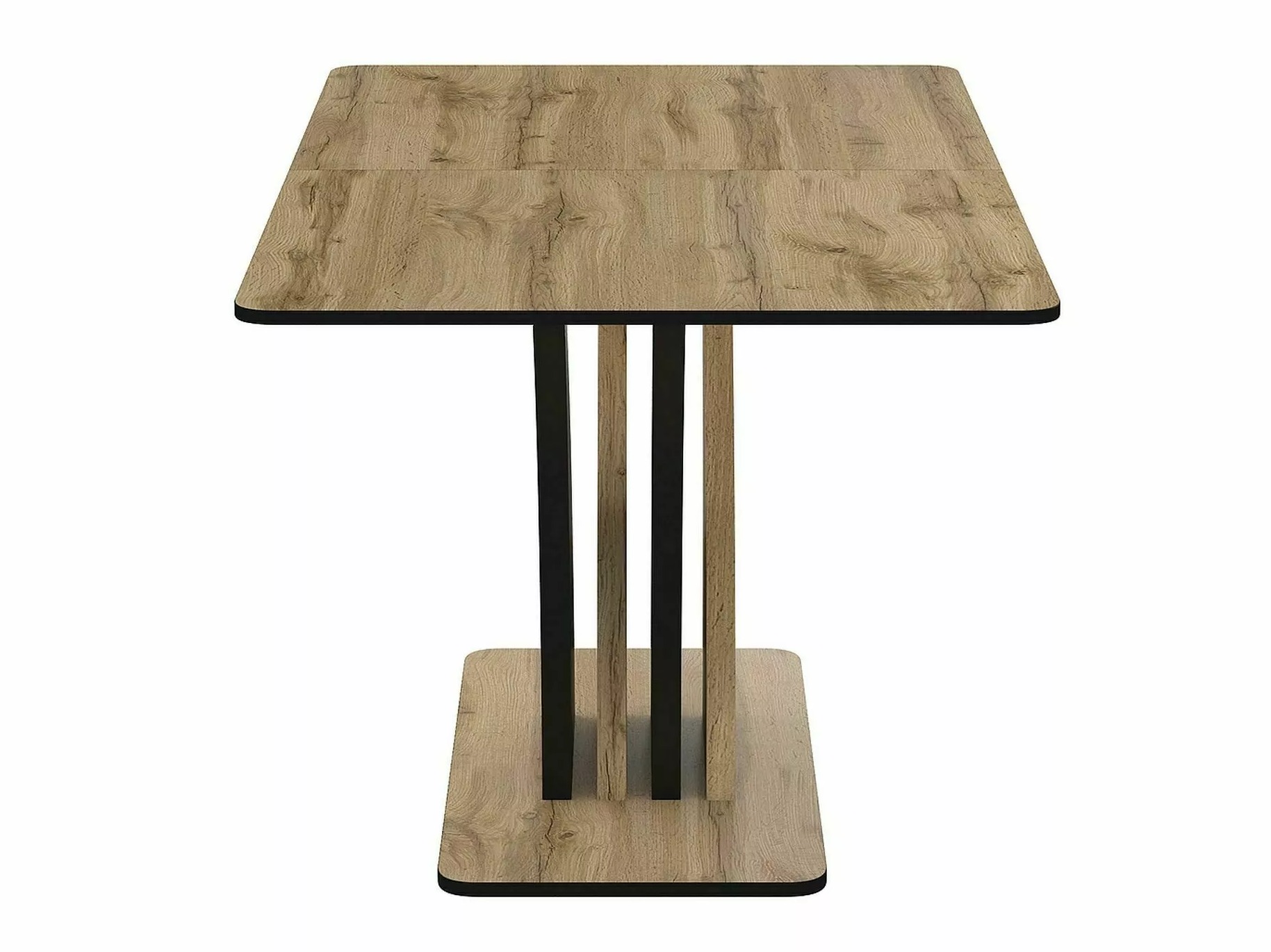 Table Detroit 761 (Chêne Artisan + Noir)