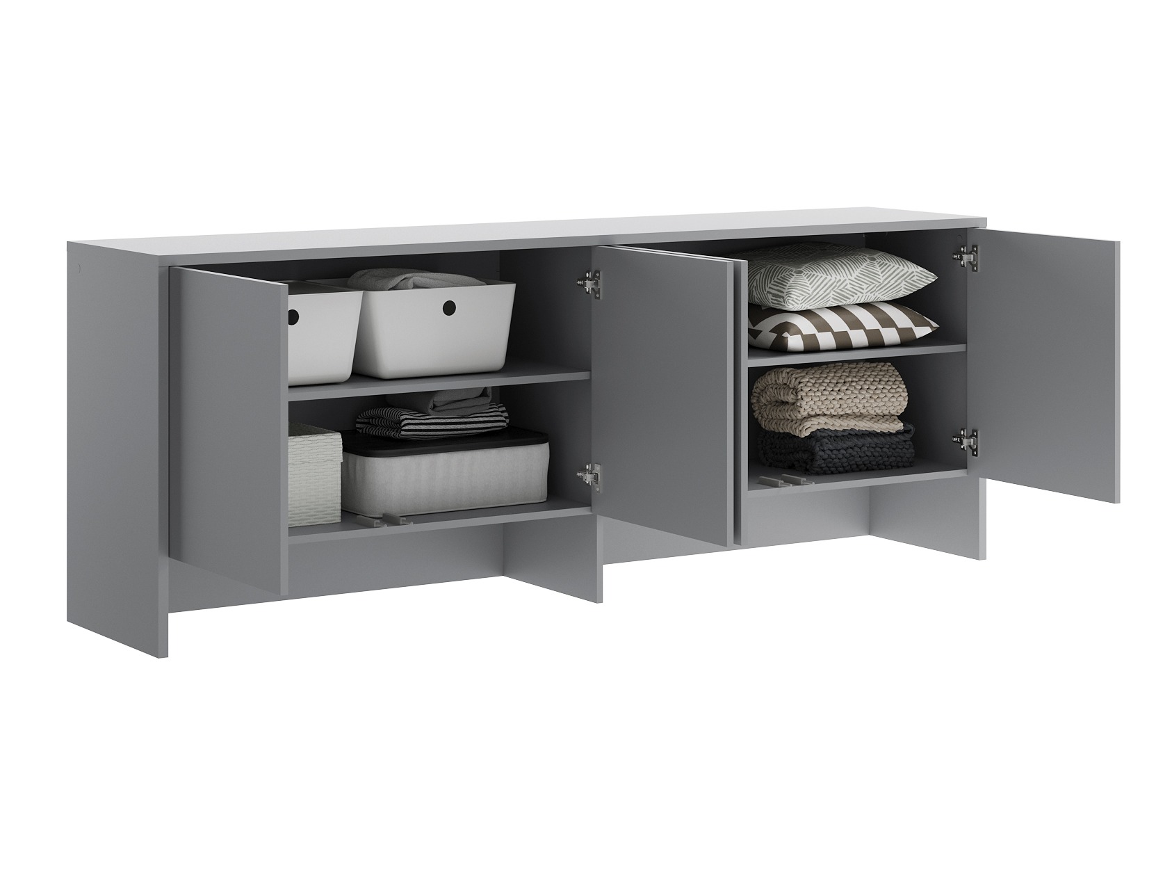 Buffet Concept Lenart IV (Gris)