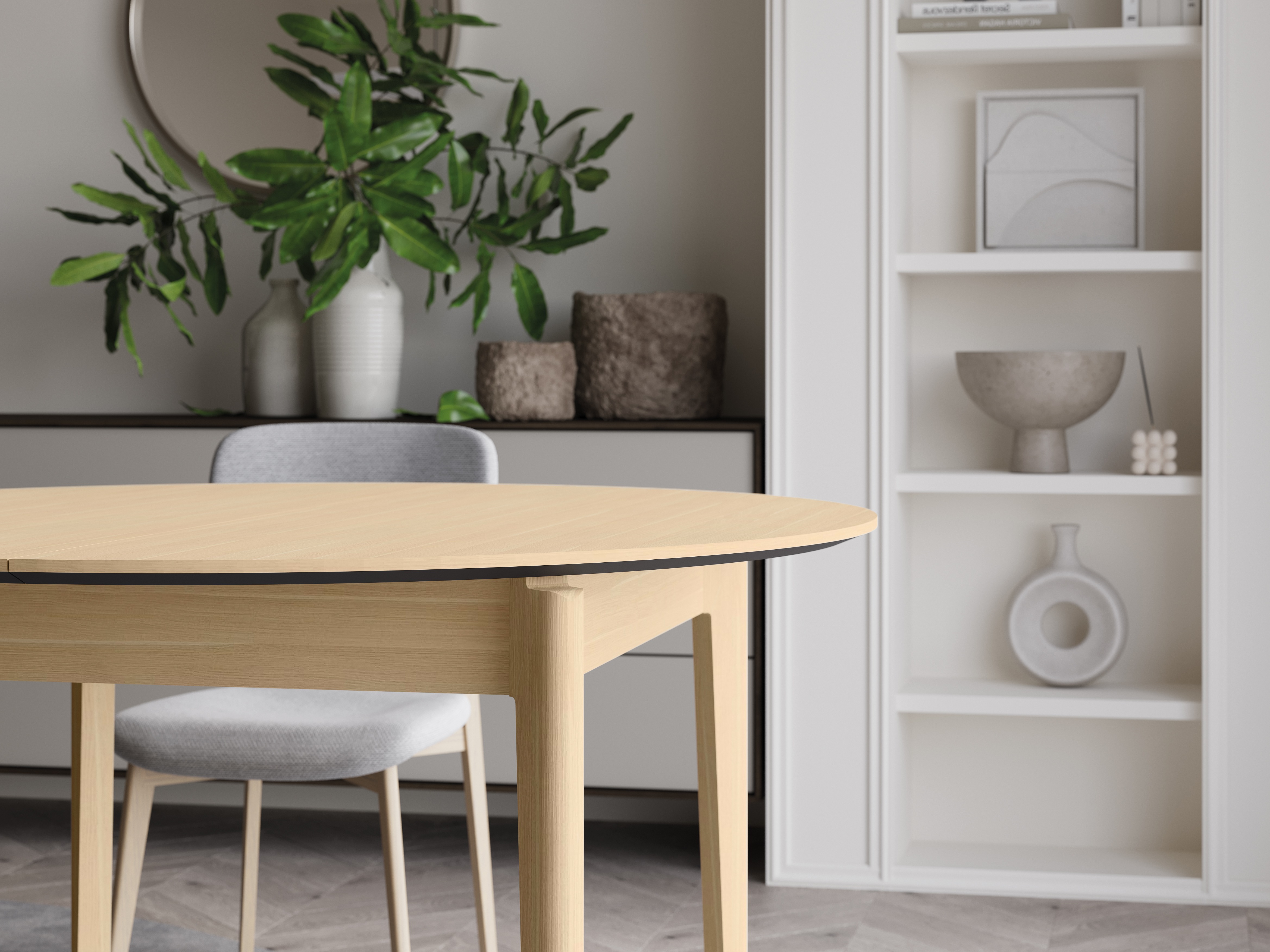 Table Fresno 175 (Chêne clair)