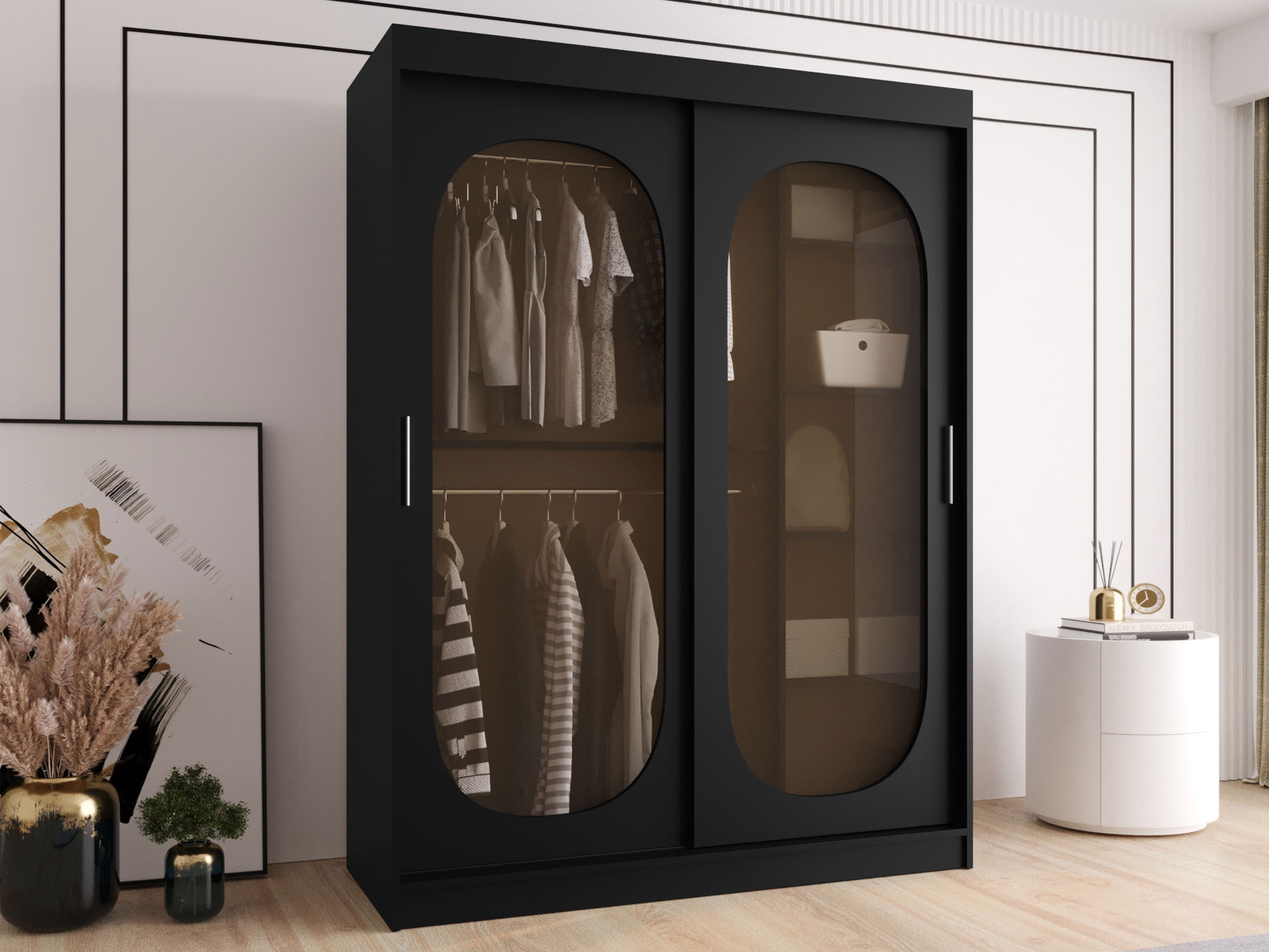 Armoire Hartford 519 (Noir)