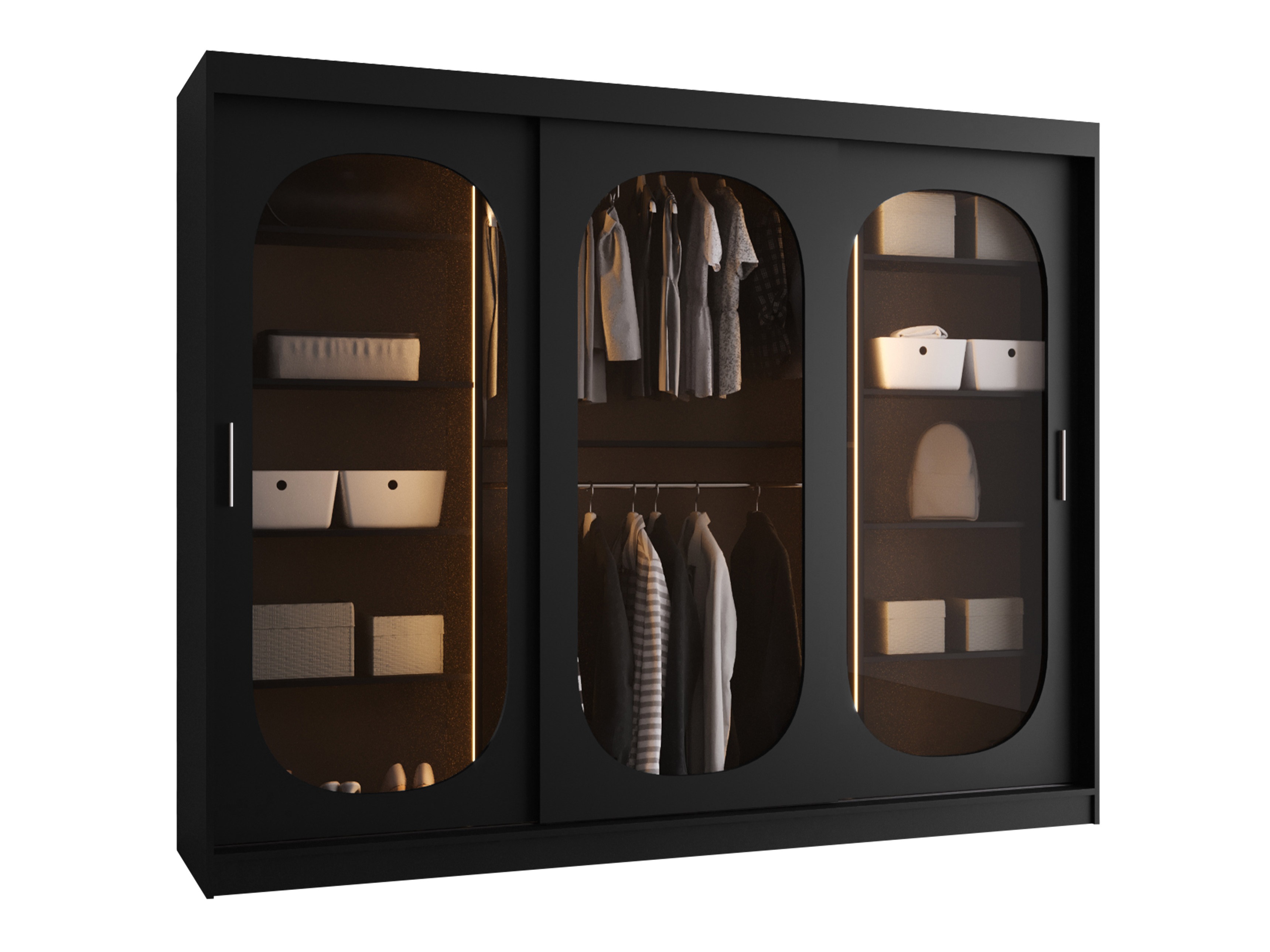 Armoire Hartford 522 (Noir)