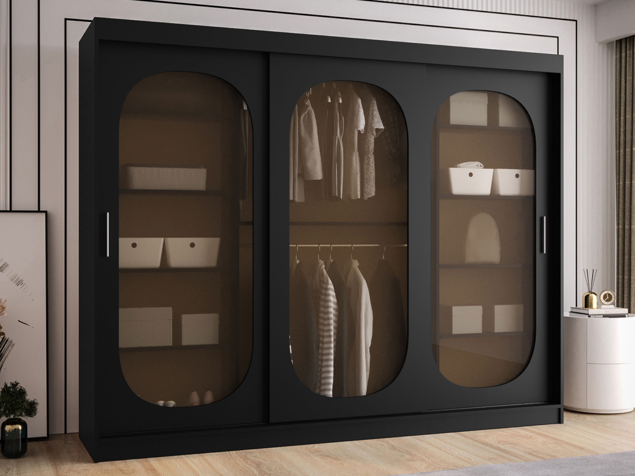 Armoire Hartford 522 (Noir)