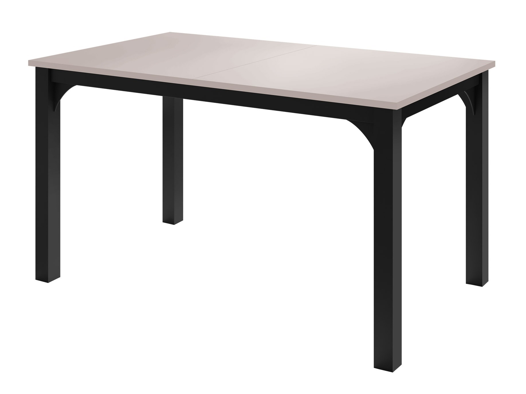 Table Oswego 136 (Cachemire + Noir)