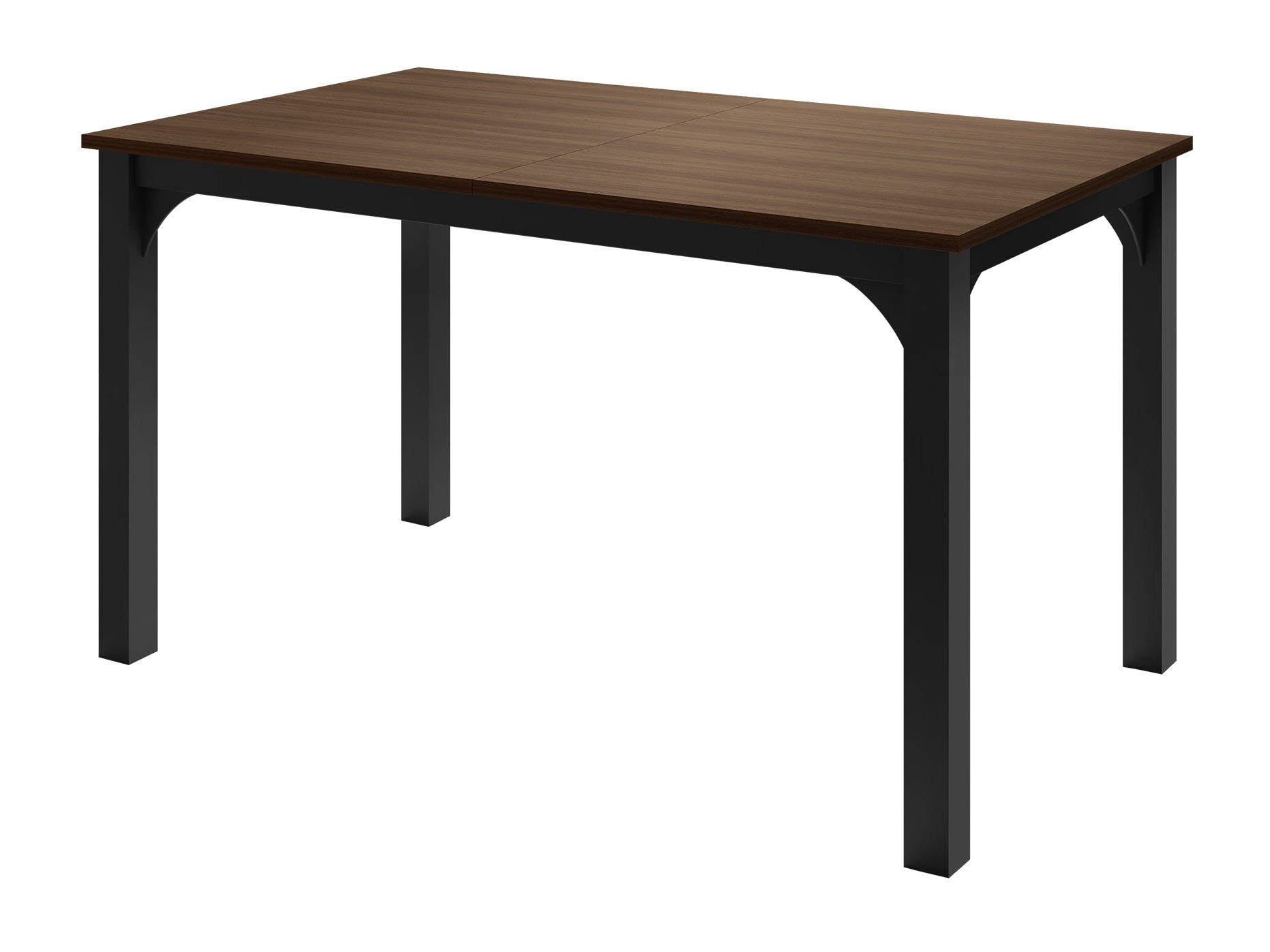 Table Oswego 136 (Noyer + Noir)