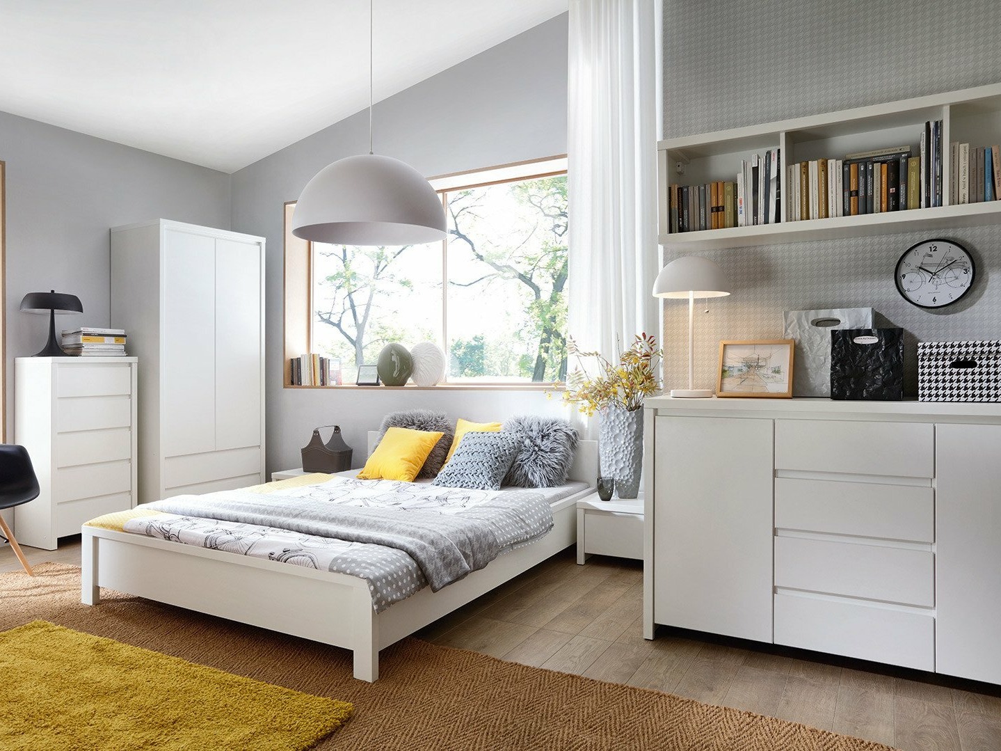 Armoire Nolroma 117 (Blanc)