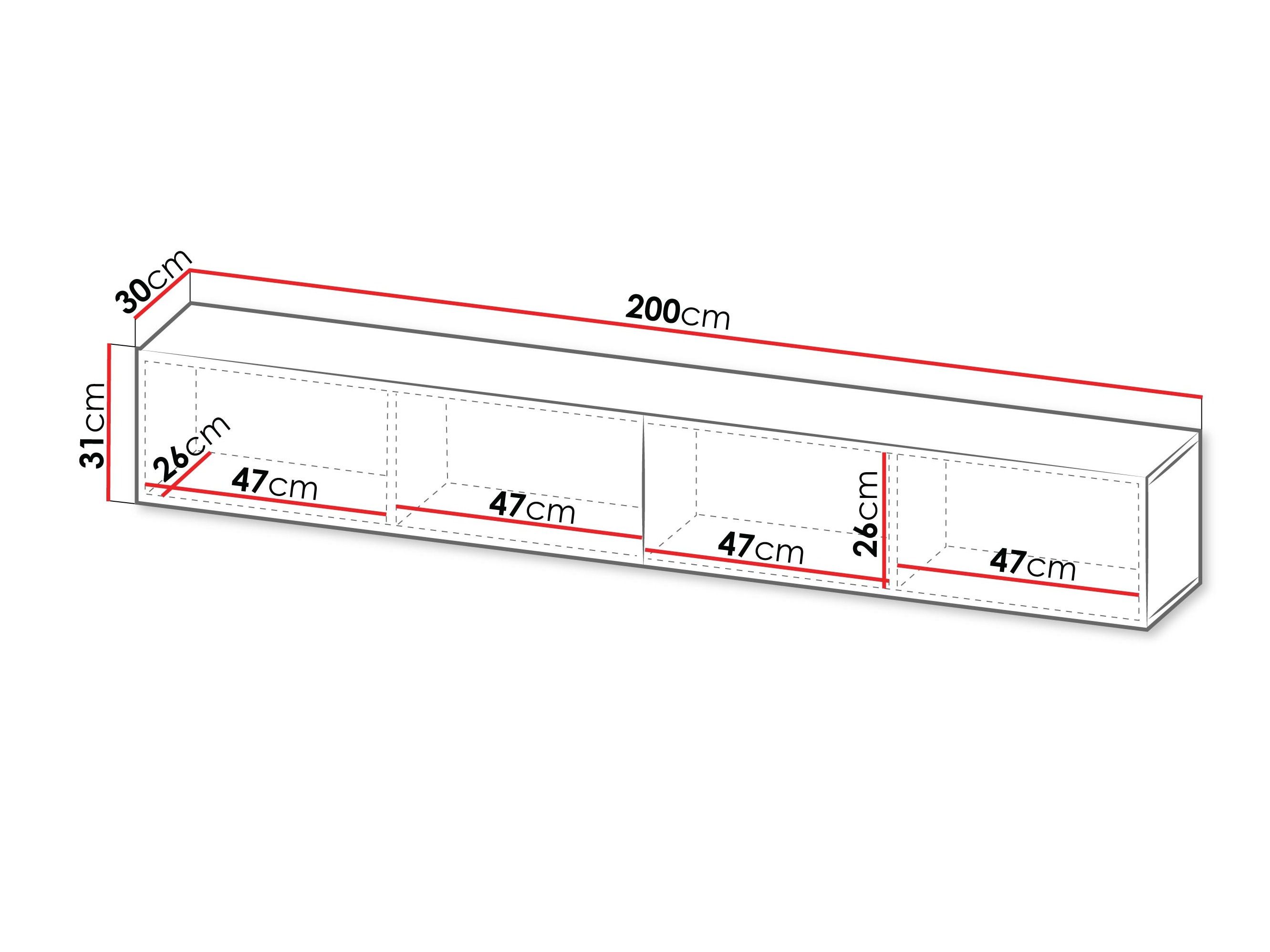 Meuble TV Calveru 101 (Cachemire)