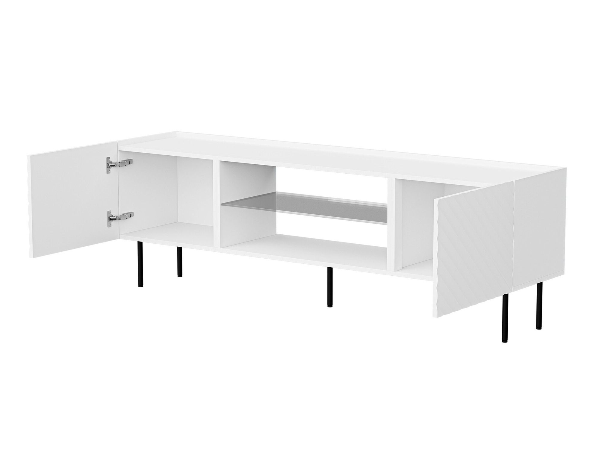 Meuble TV Sillen II (Noir)