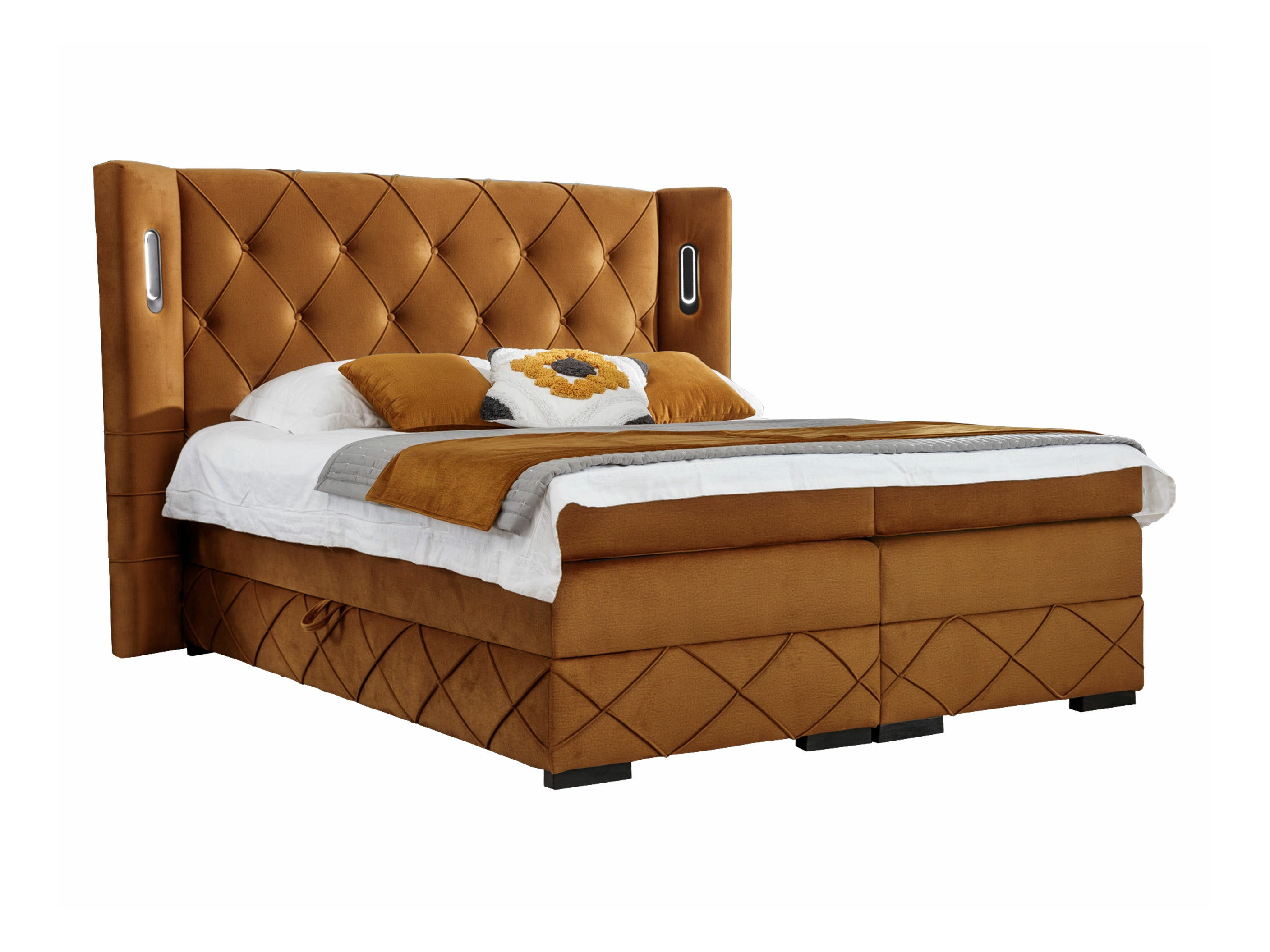 Lit boxspring Baltimore 187 (Kameleon 48)