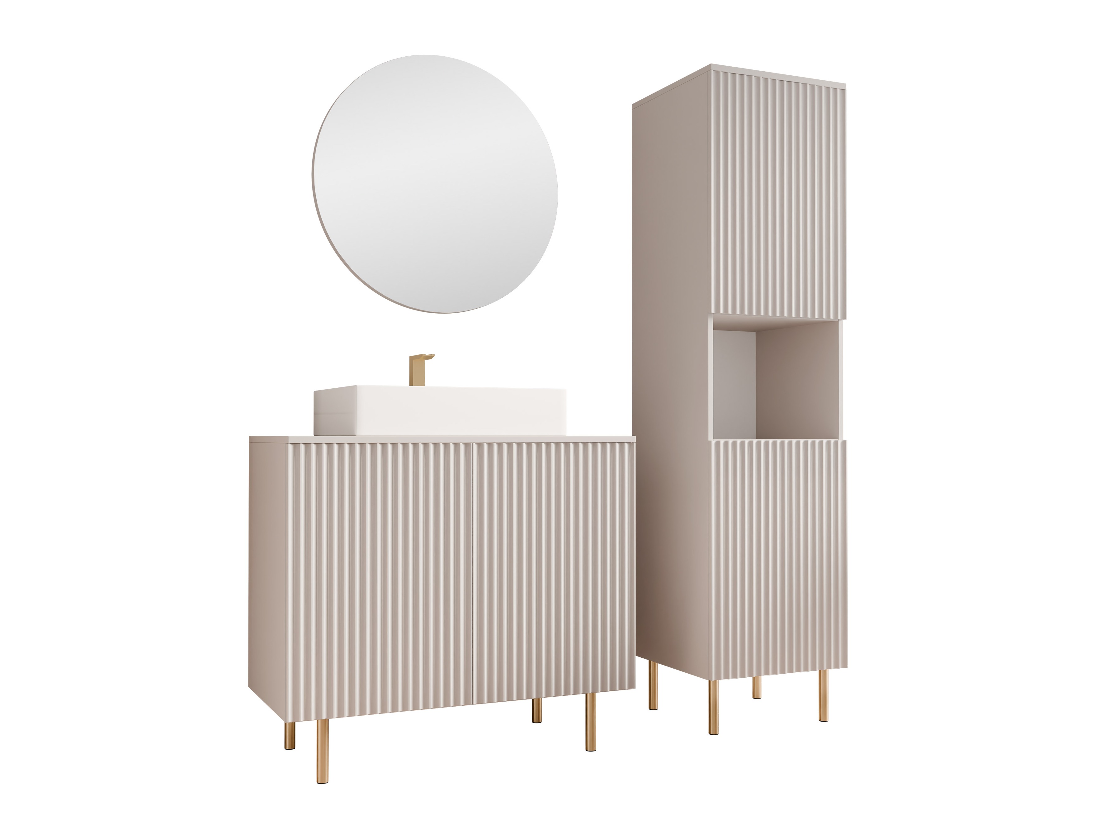 Ensemble de salle de bain Decus III (Cachemire)