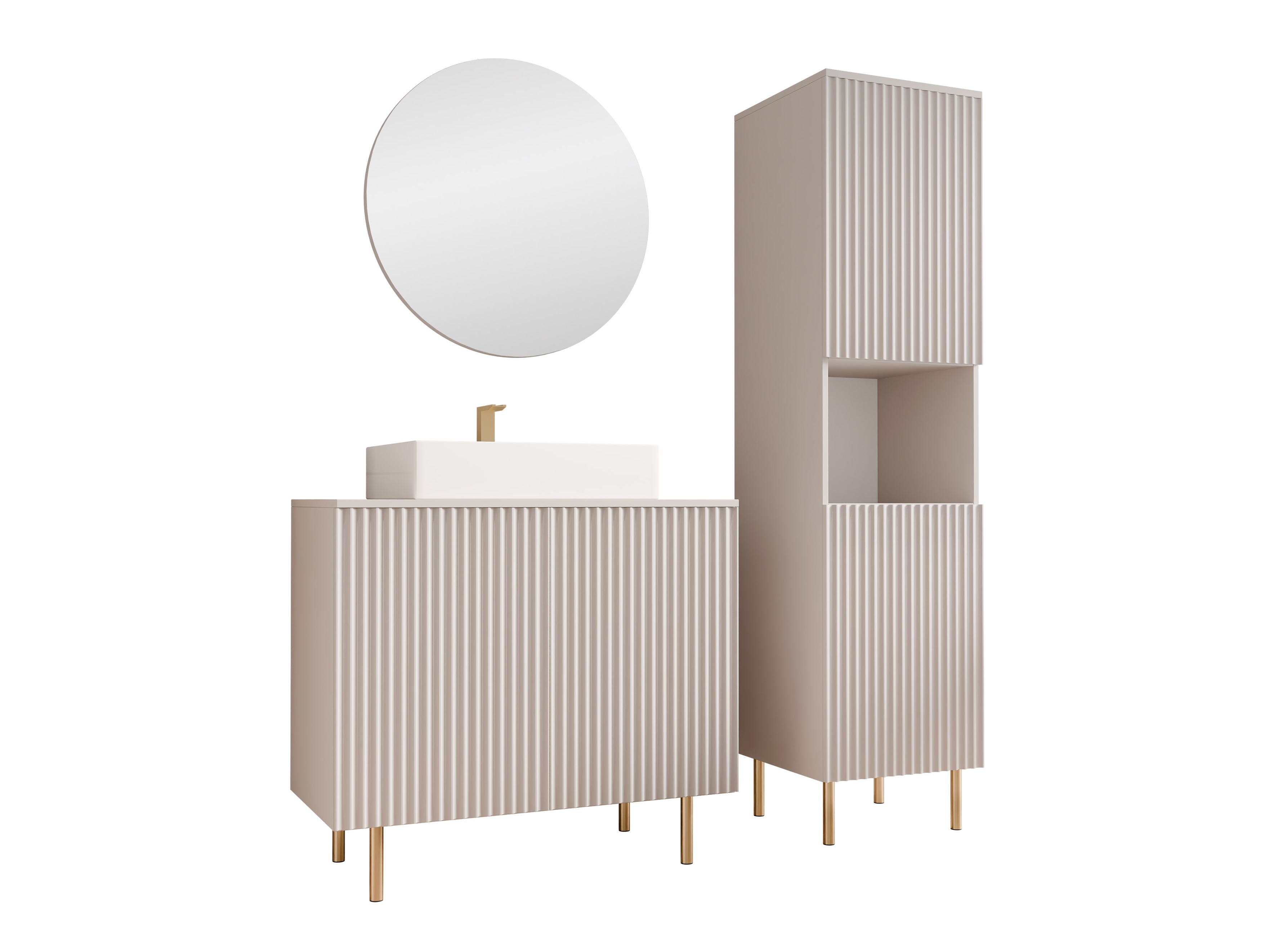 Ensemble de salle de bain Decus III (Cachemire)