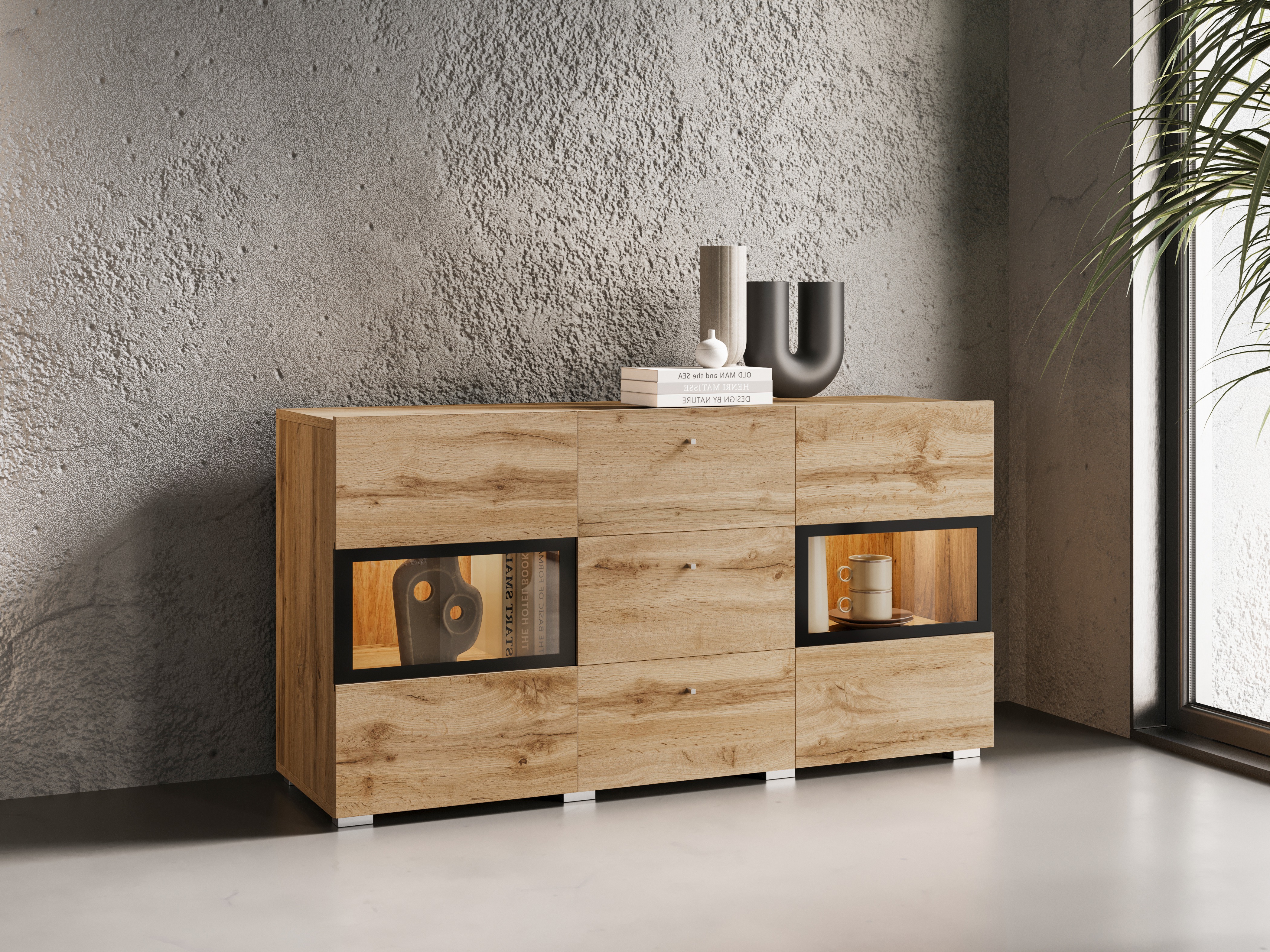 Commode Serodeu 101 (Chêne wotan)