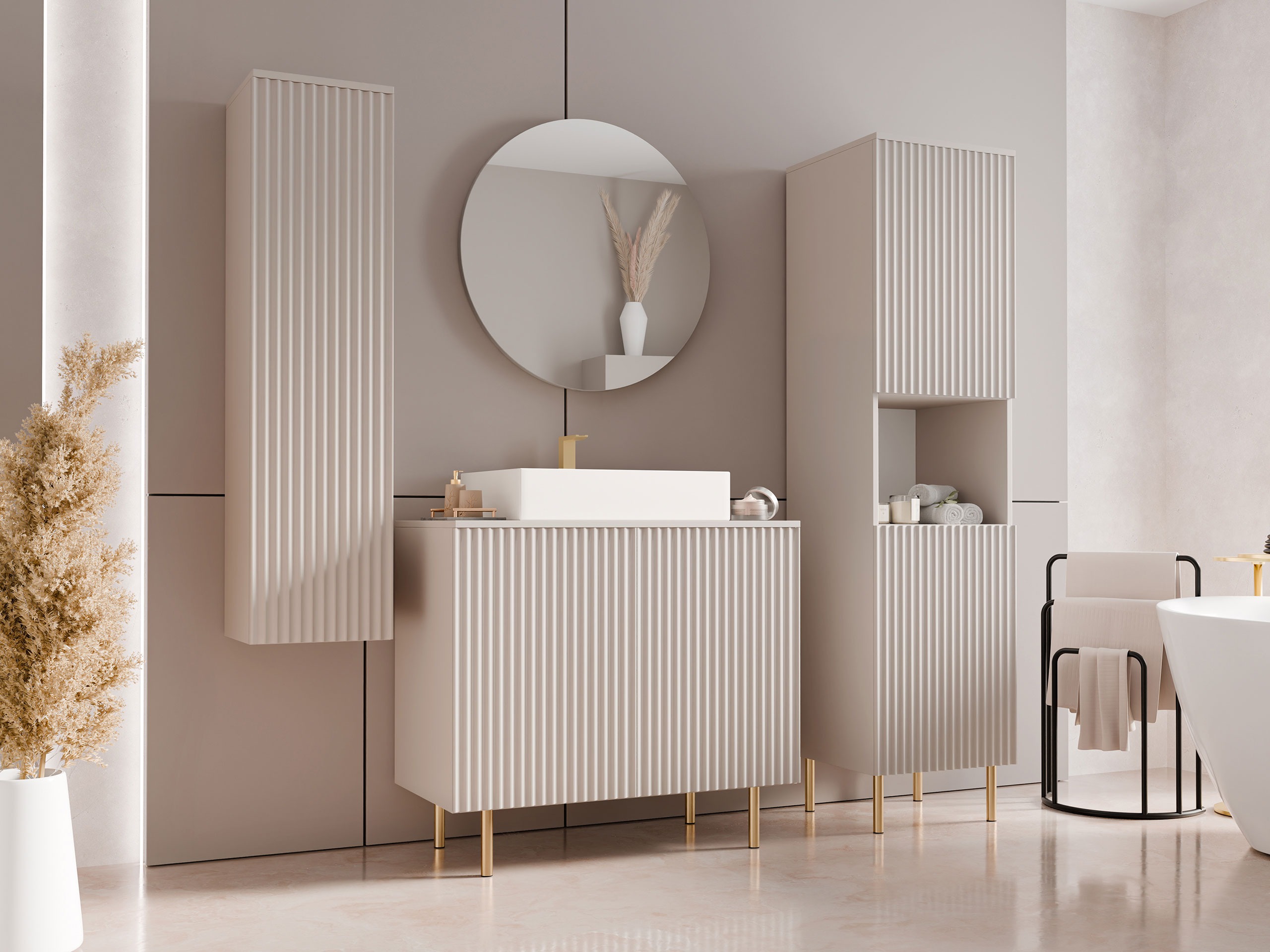 Ensemble de salle de bain Decus V (Cachemire)
