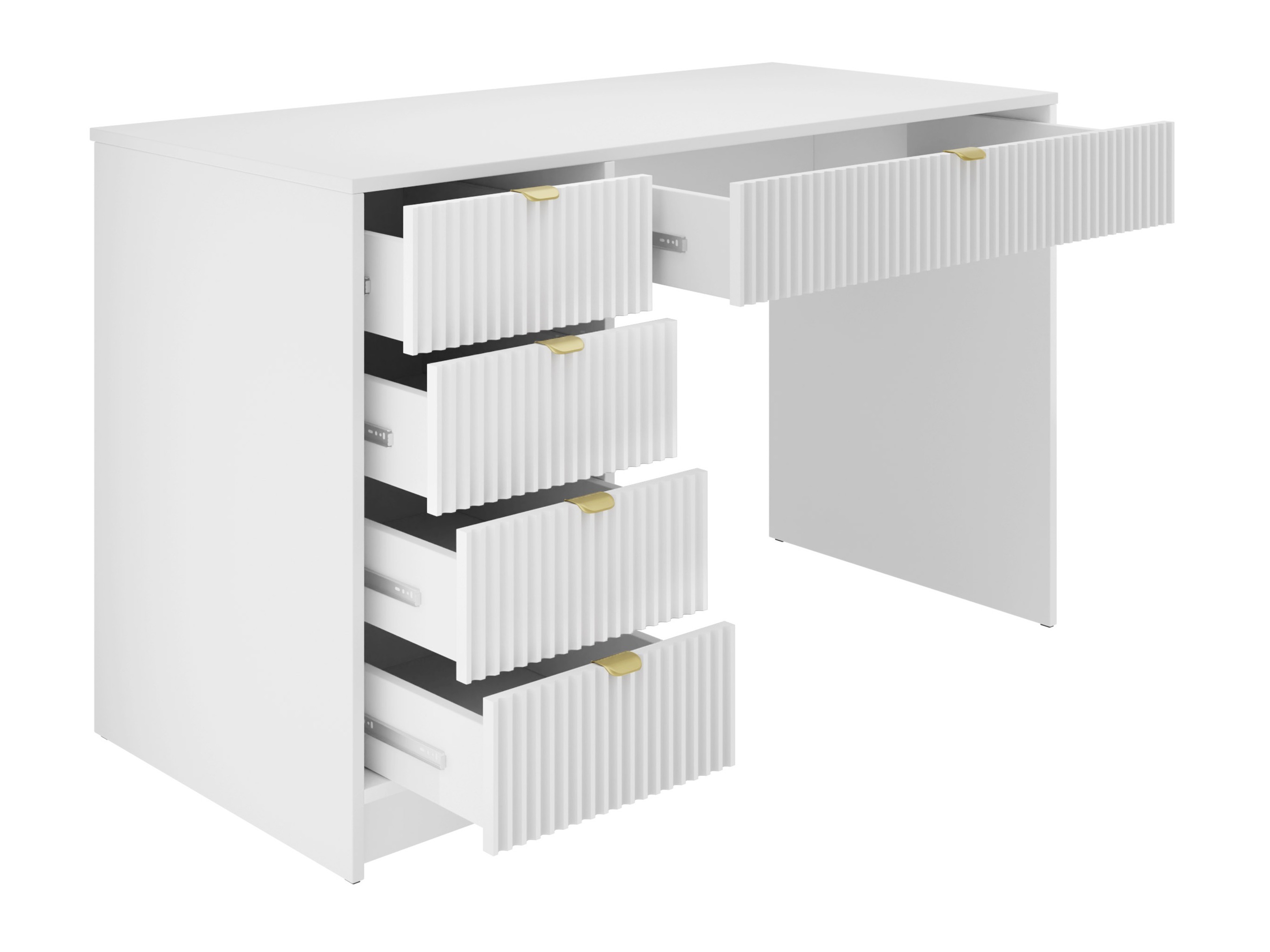Ensemble de bureau à domicile Comfivo Papilio V (Beige)