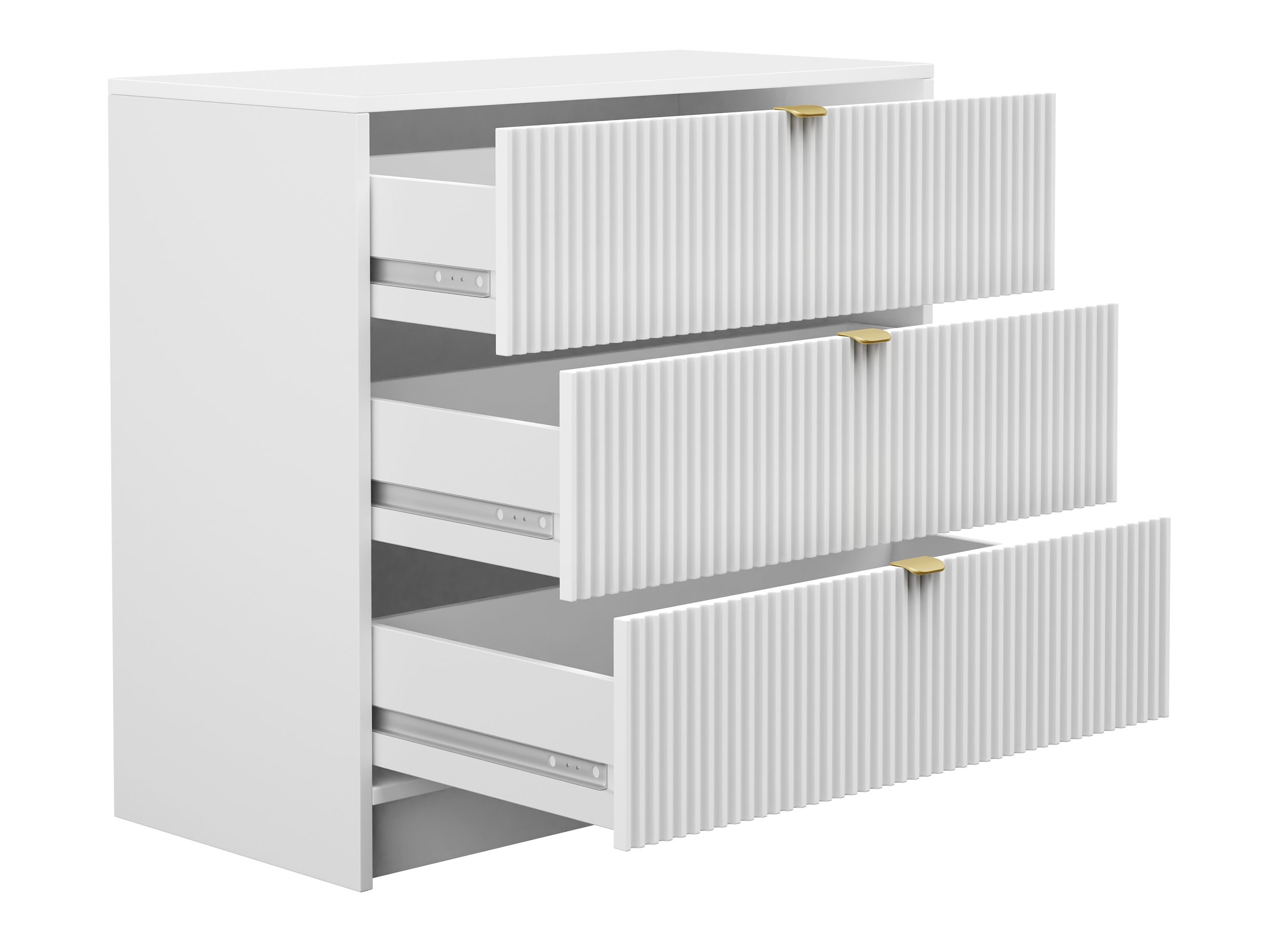 Ensemble de bureau à domicile Comfivo Papilio VI (Blanc)