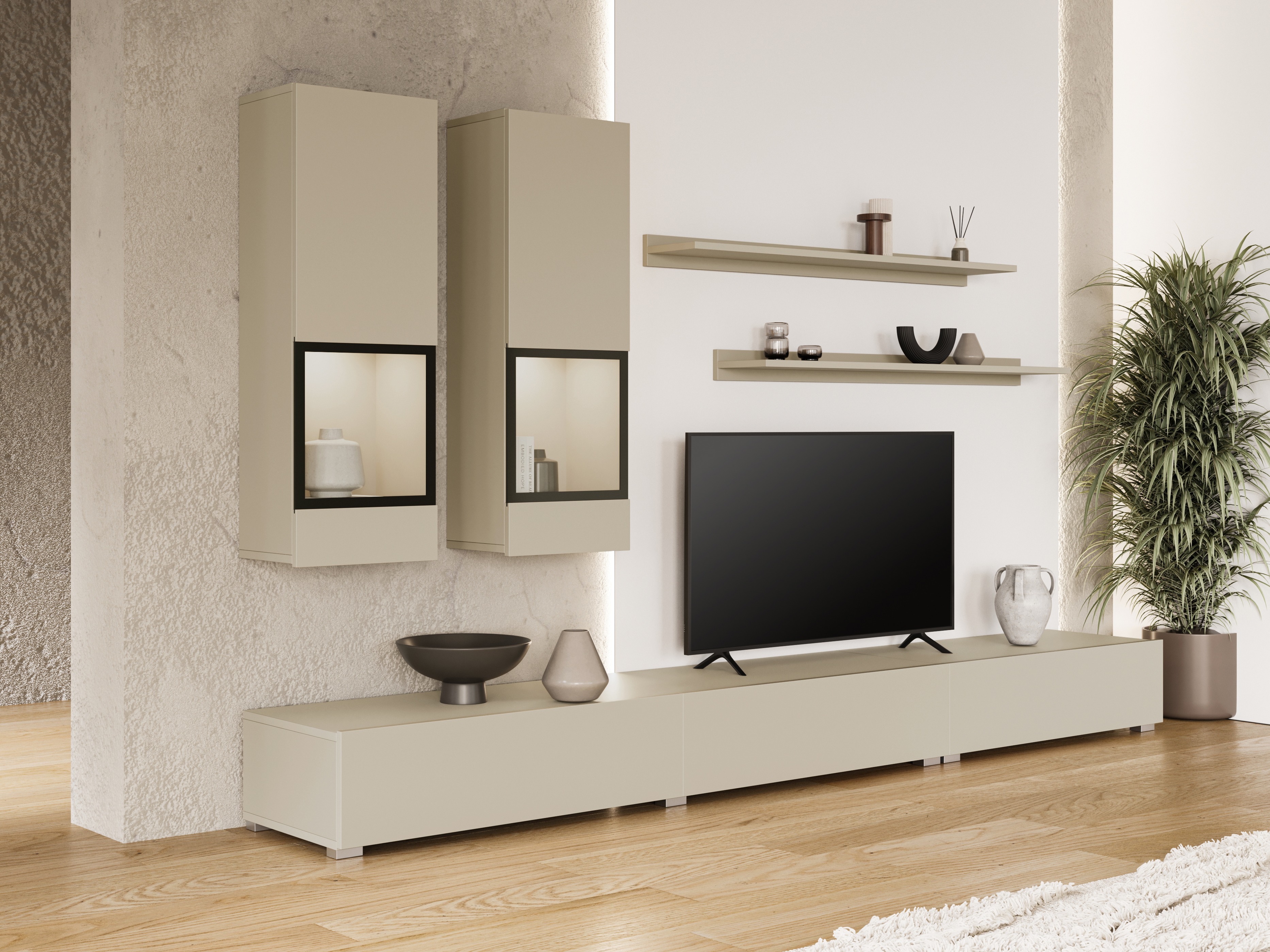 Ensemble de salon Serodeu 100 (Beige)