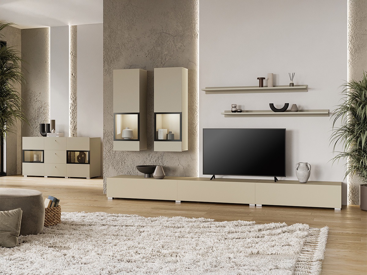 Ensemble de salon Serodeu 100 (Beige)