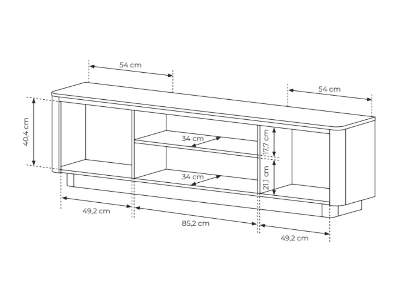 Meuble TV Sevdori 104