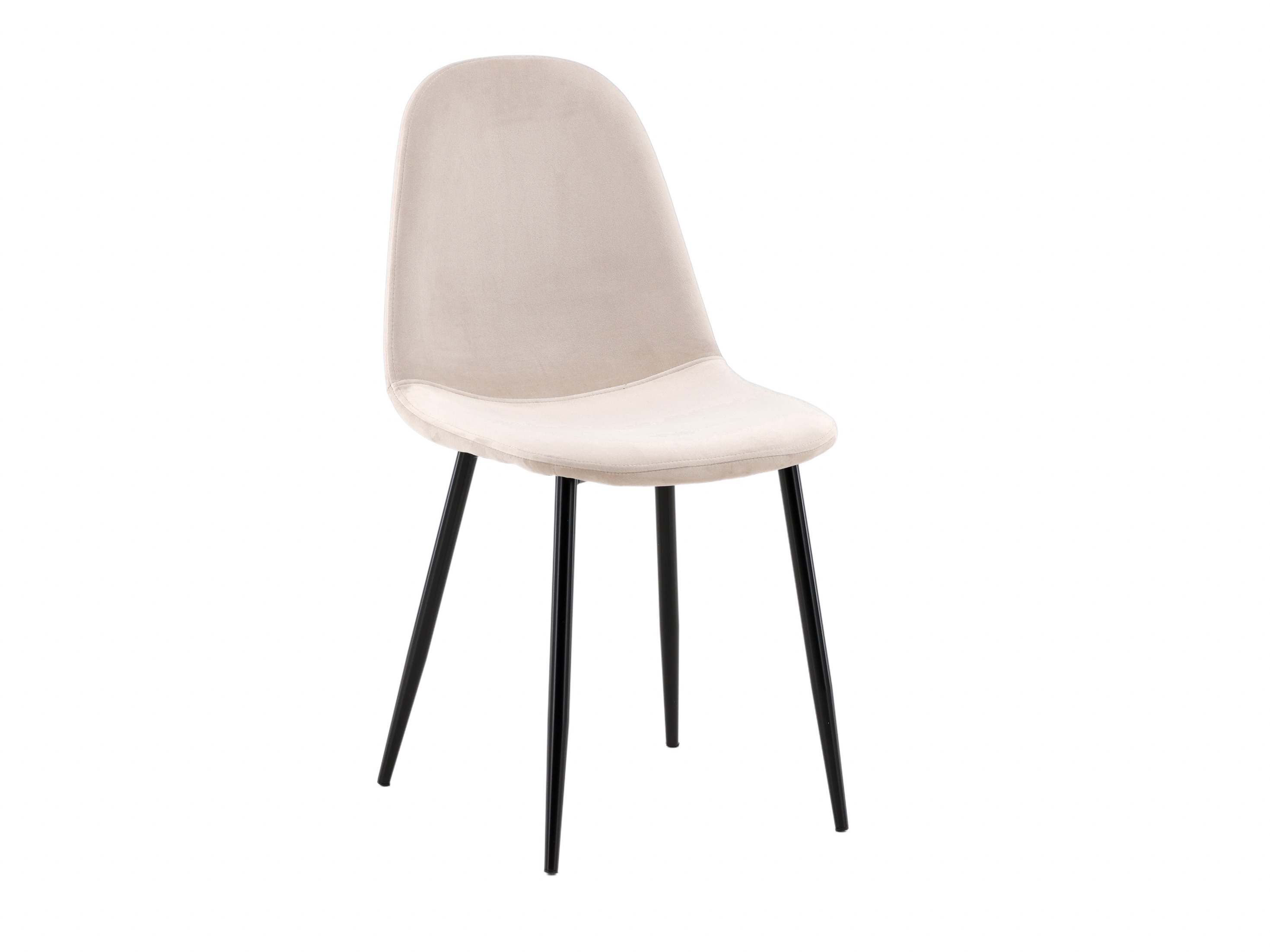 Salle à manger complète Dallas 4867 (Noir + Beige)