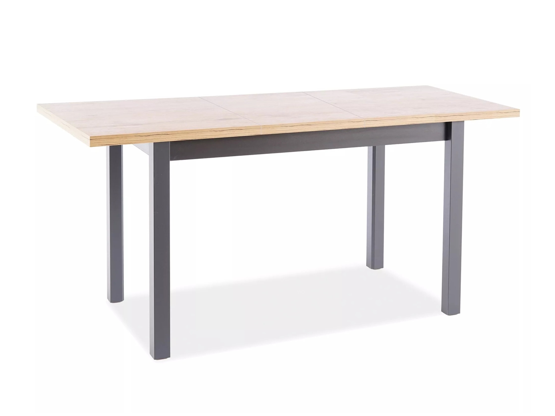 Table Detroit 783 (Chêne Artisan + Noir)
