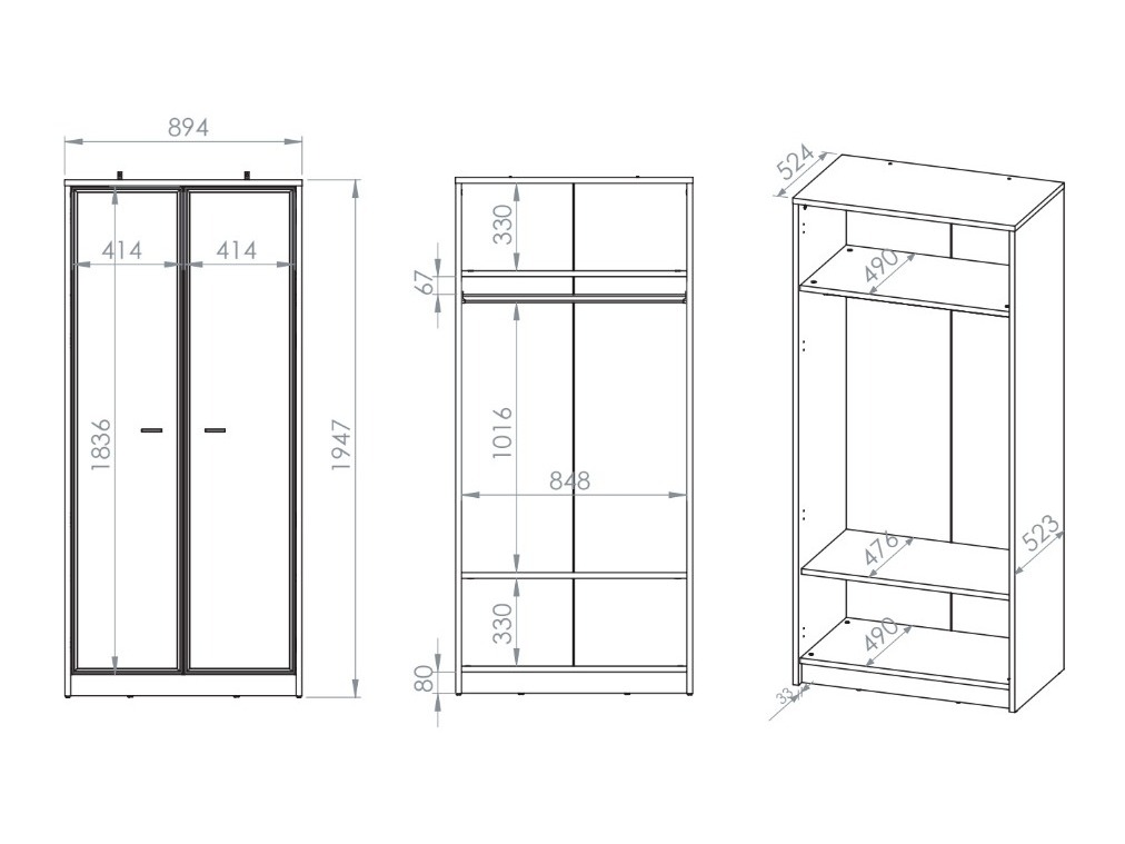 Armoire Avibale 100