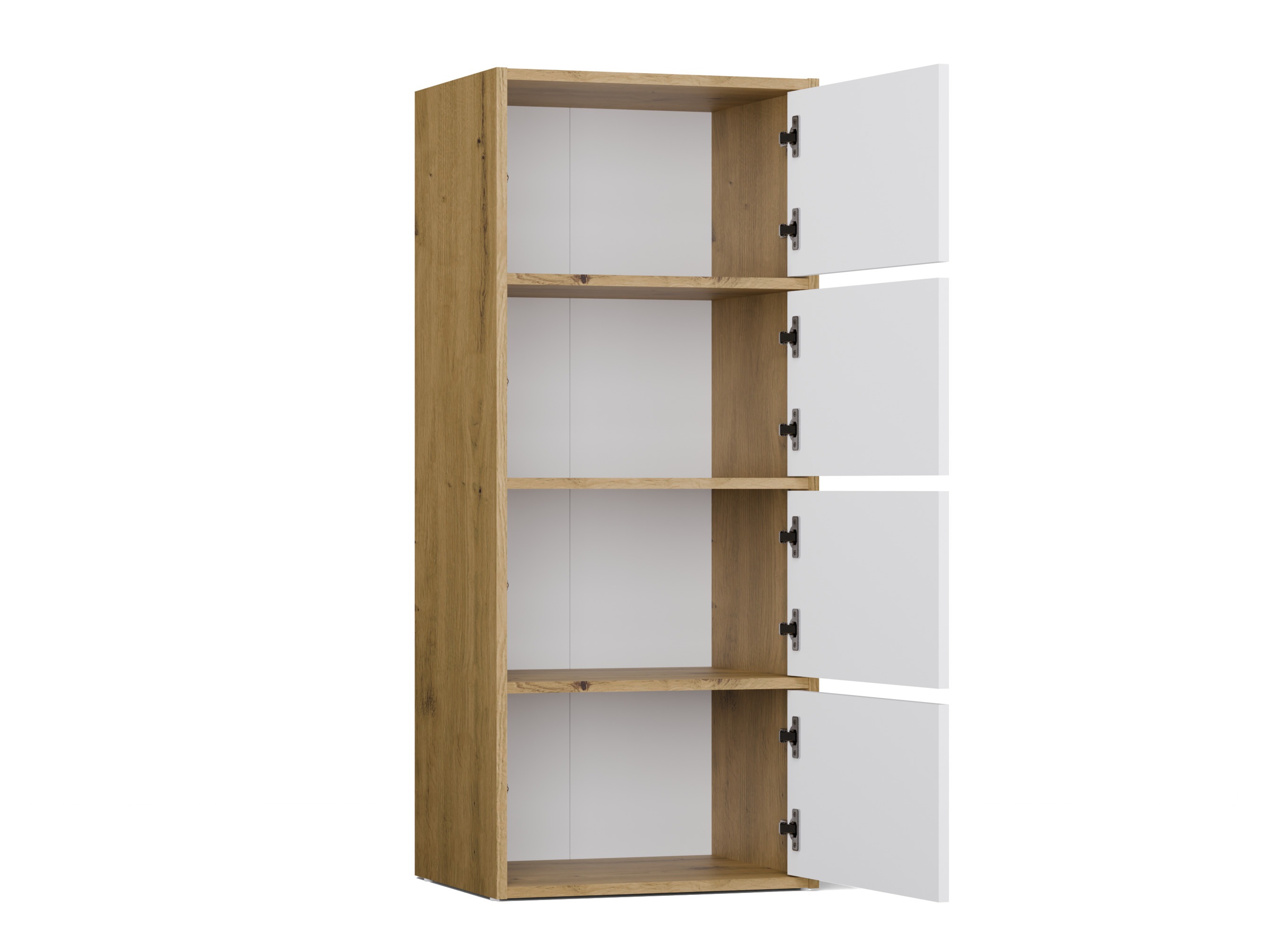 Buffet Mandeville 298 (Blanc + Chêne Artisan)