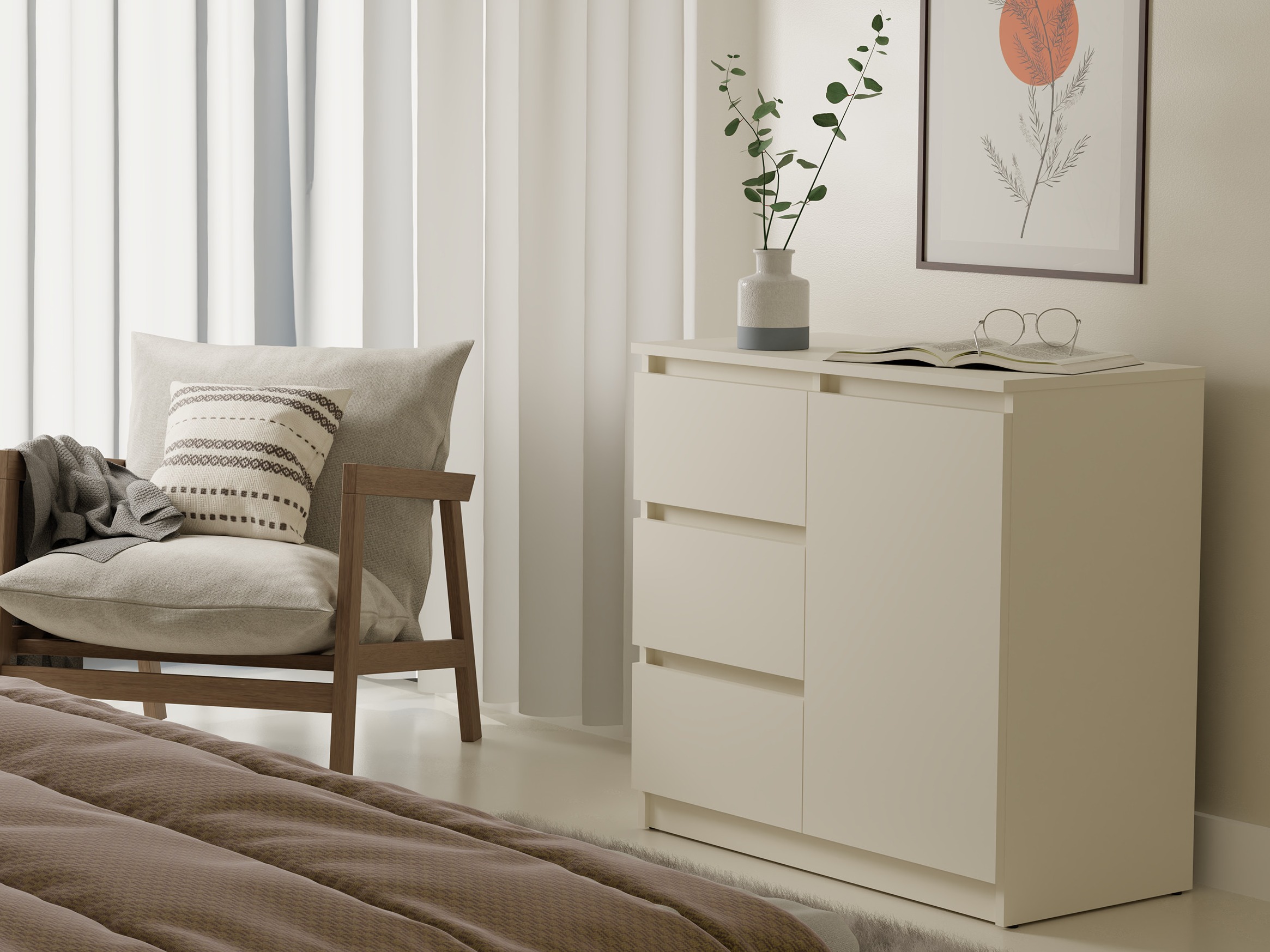 Commode Elbvelu 110 (Cachemire)