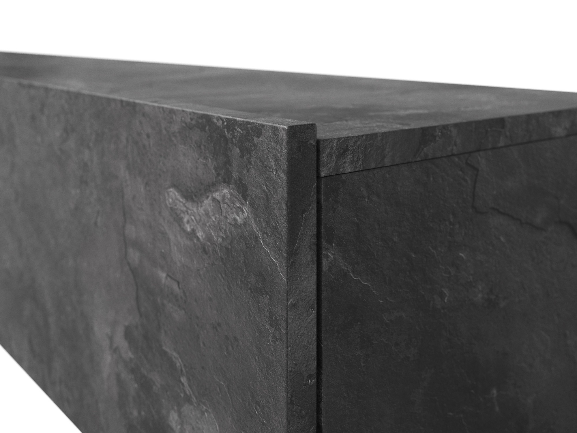 Ensemble de salon Serodeu 100 (Béton foncé)