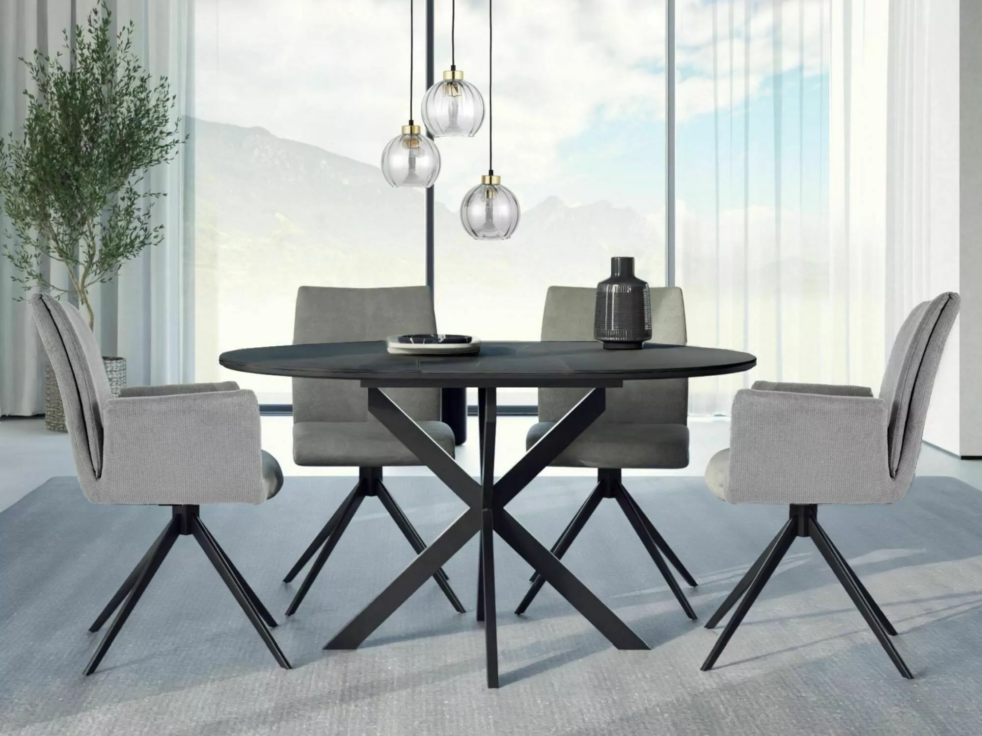 Table Detroit 792 (Marbre noir)