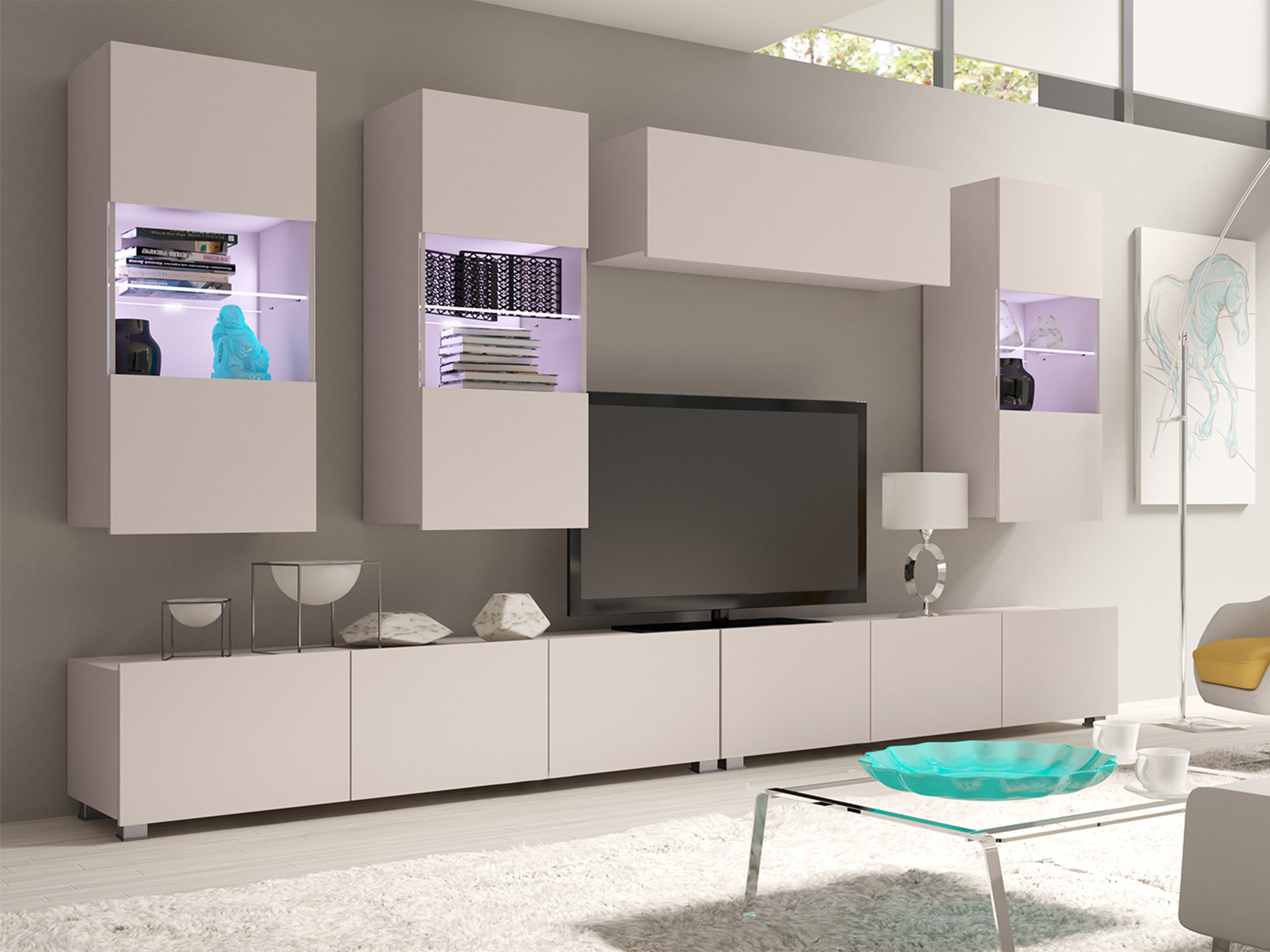 Ensemble de salon Remus V (Cachemire)