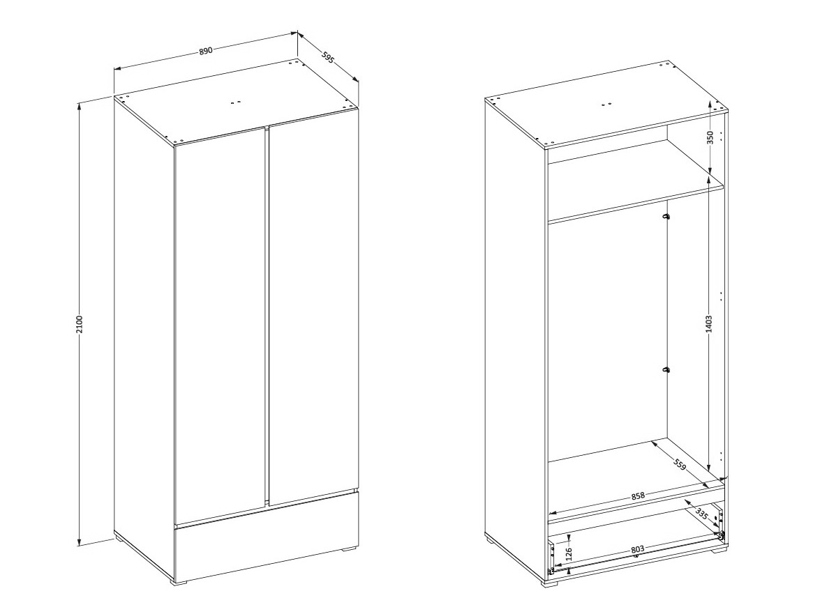 Armoire Alfere 118 (Congo)