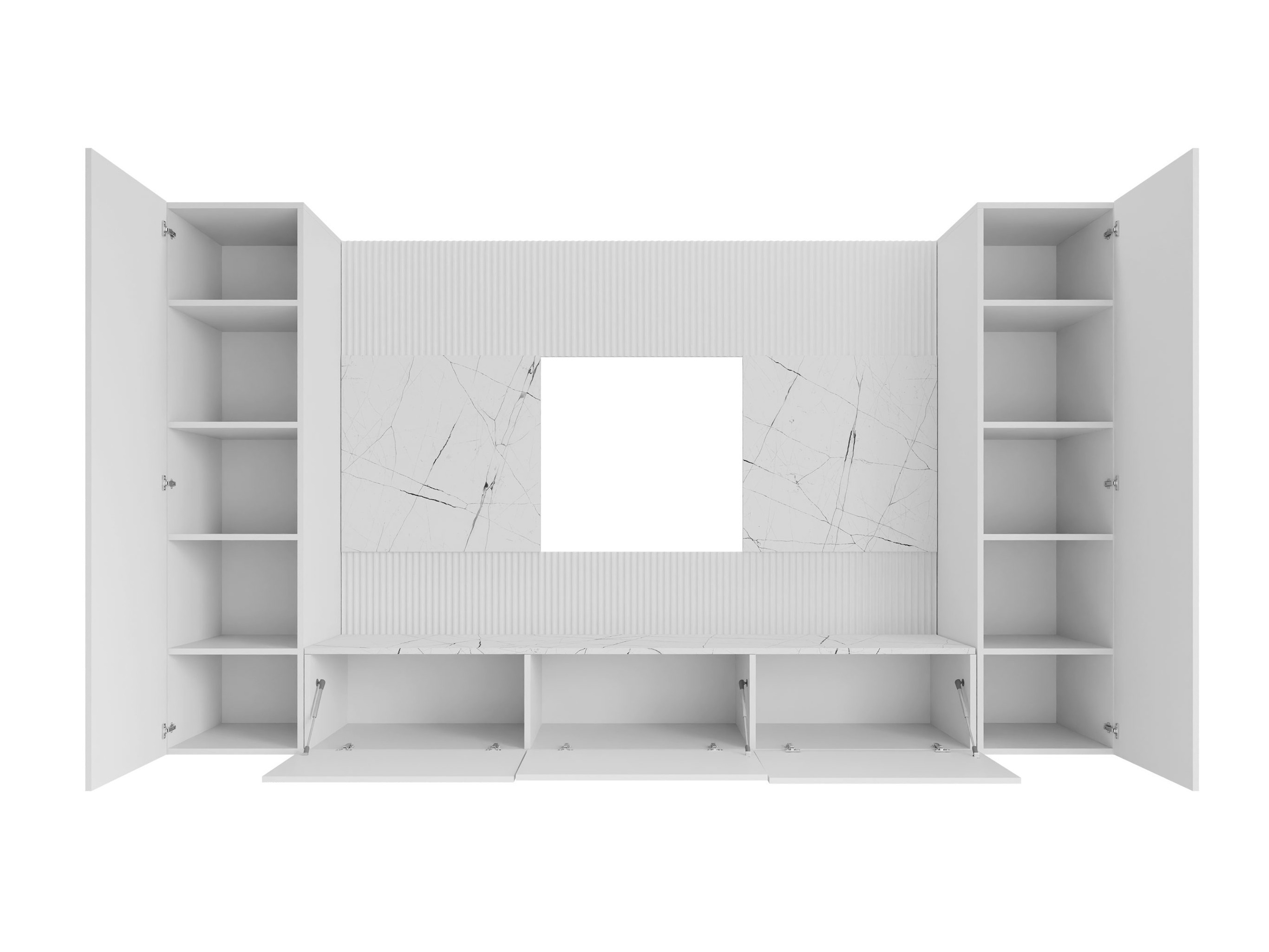 Ensemble de salon Comfivo Salix V (Beige + Chêne Cremona)